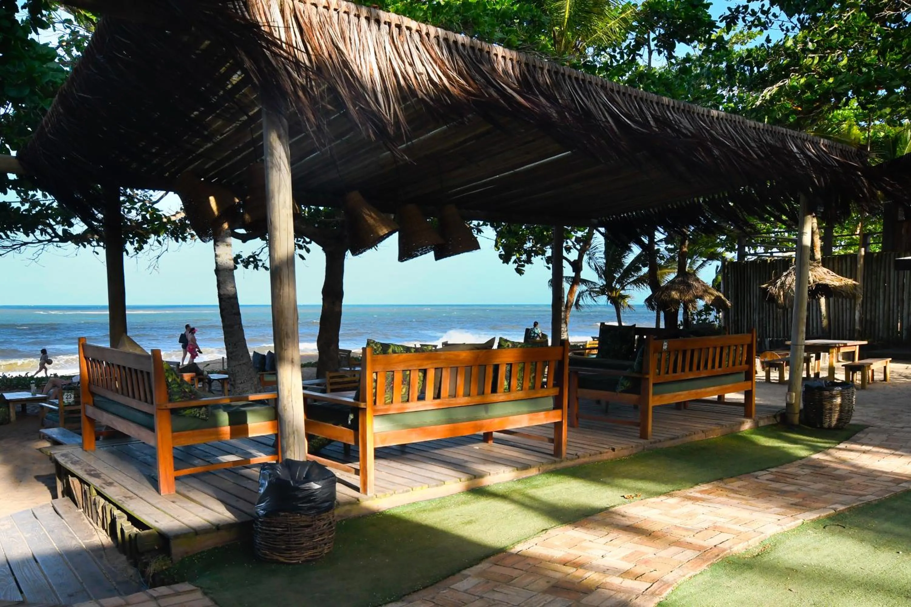 Restaurant/places to eat in Pousada Coco Brasil