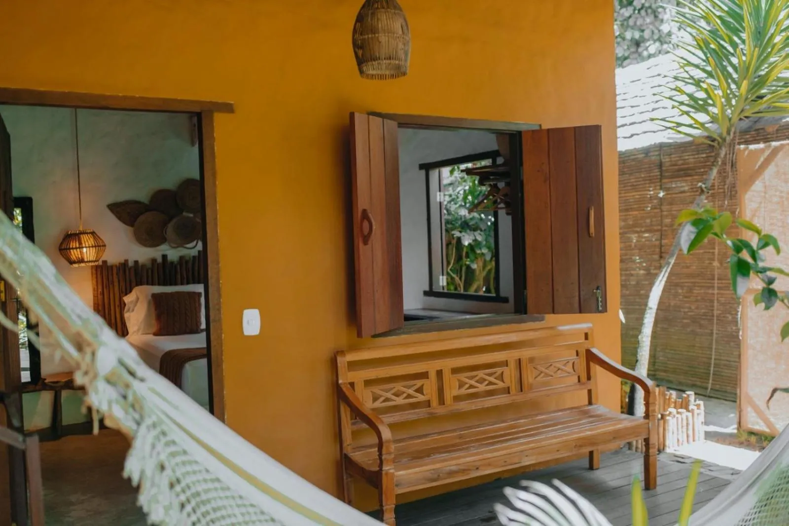 Patio in Pousada Coco Brasil