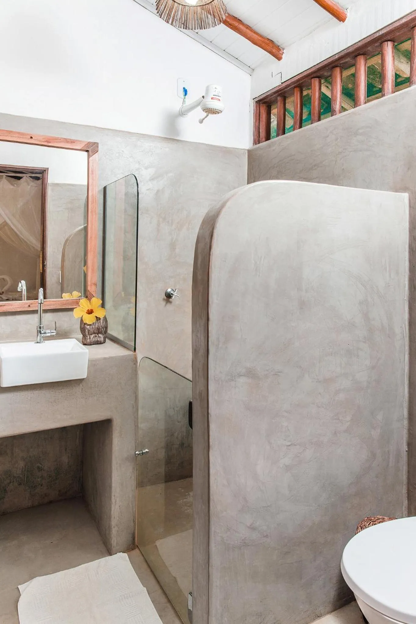 Bathroom in Pousada Coco Brasil