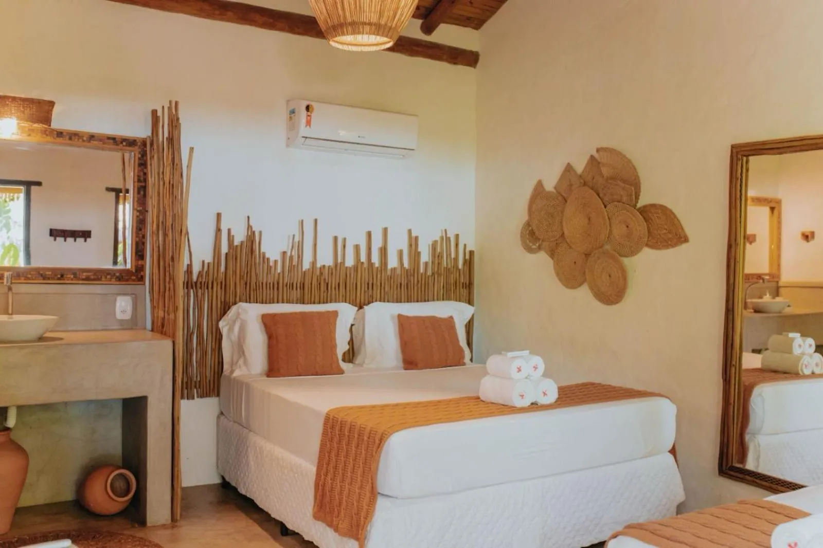 Bedroom, Bed in Pousada Coco Brasil