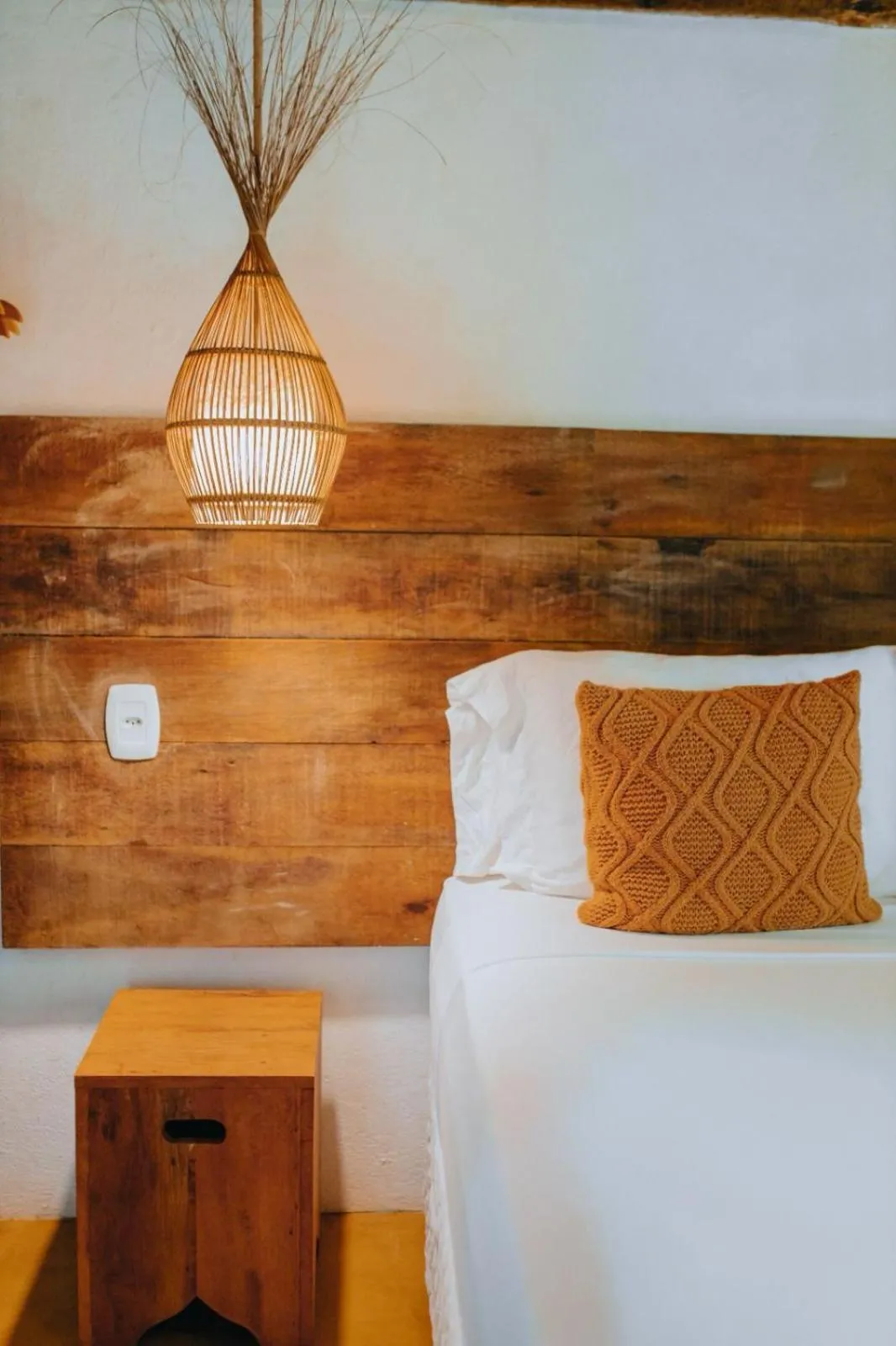 Bed in Pousada Coco Brasil