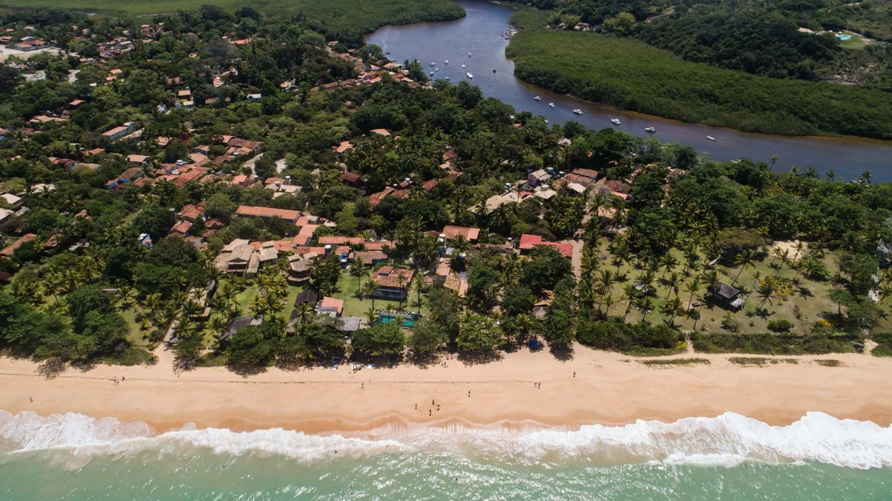 Bird's eye view in Pousada Coco Brasil
