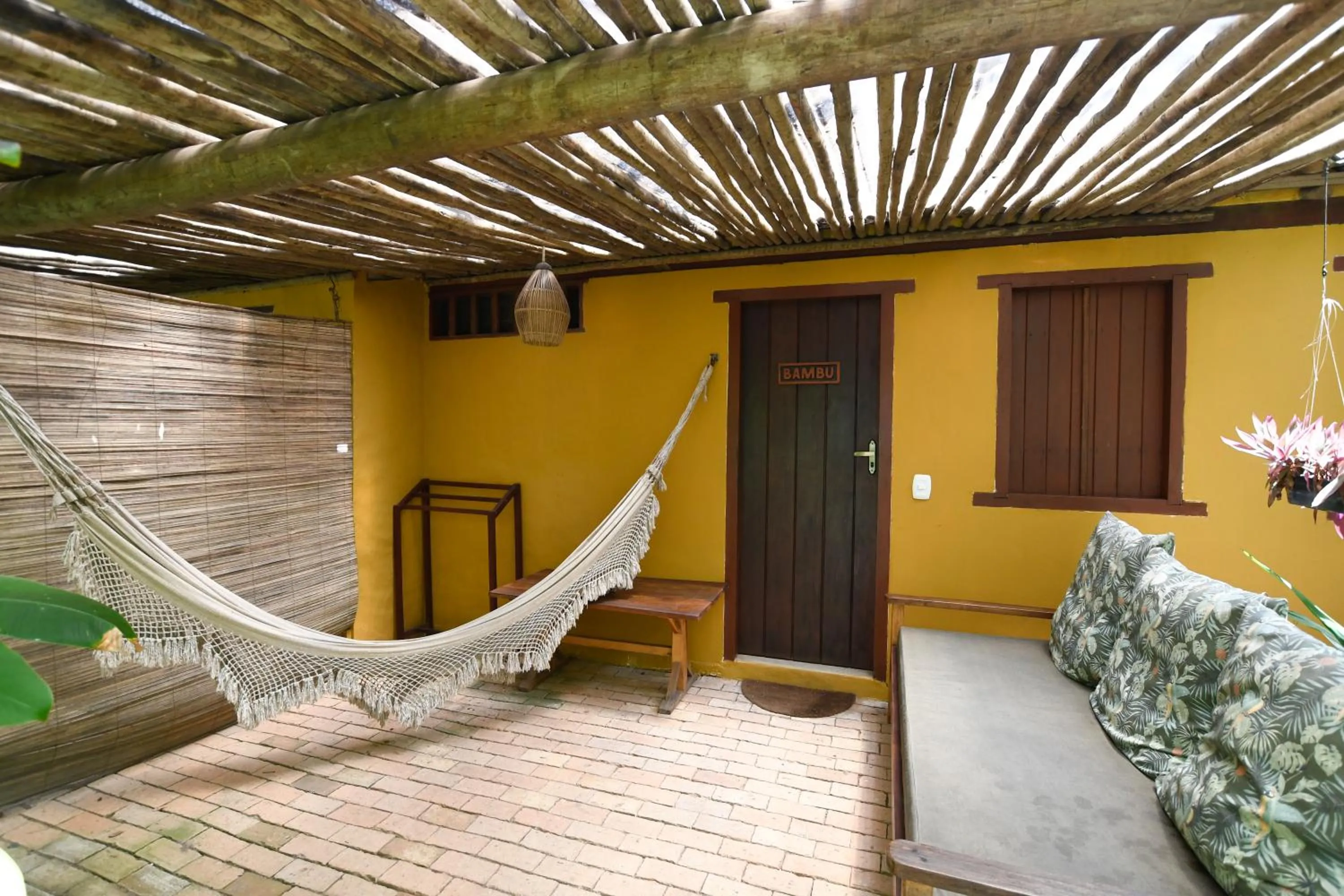 Patio in Pousada Coco Brasil