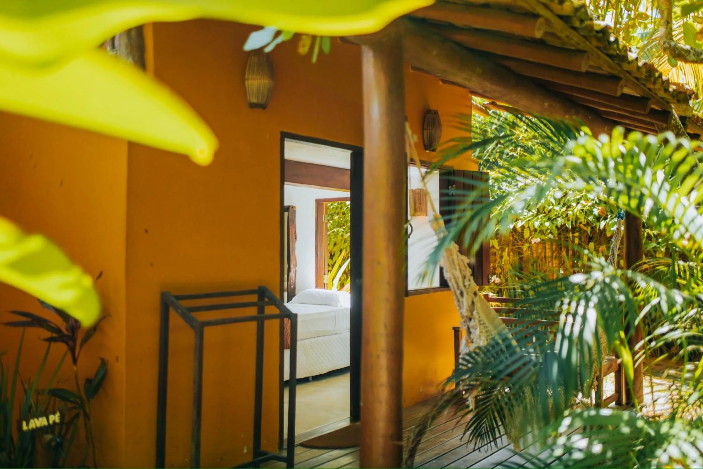 Patio in Pousada Coco Brasil