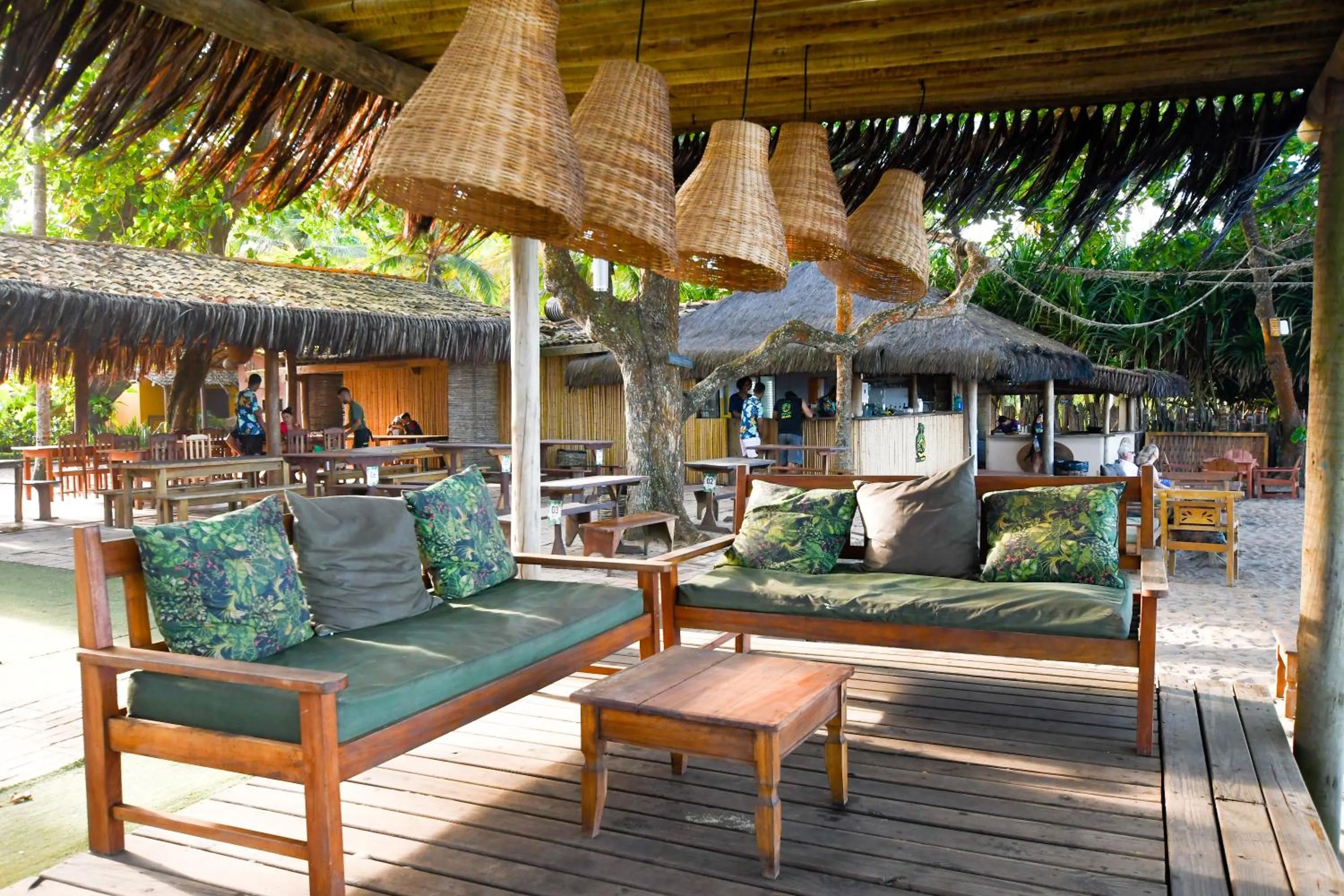 Restaurant/places to eat in Pousada Coco Brasil
