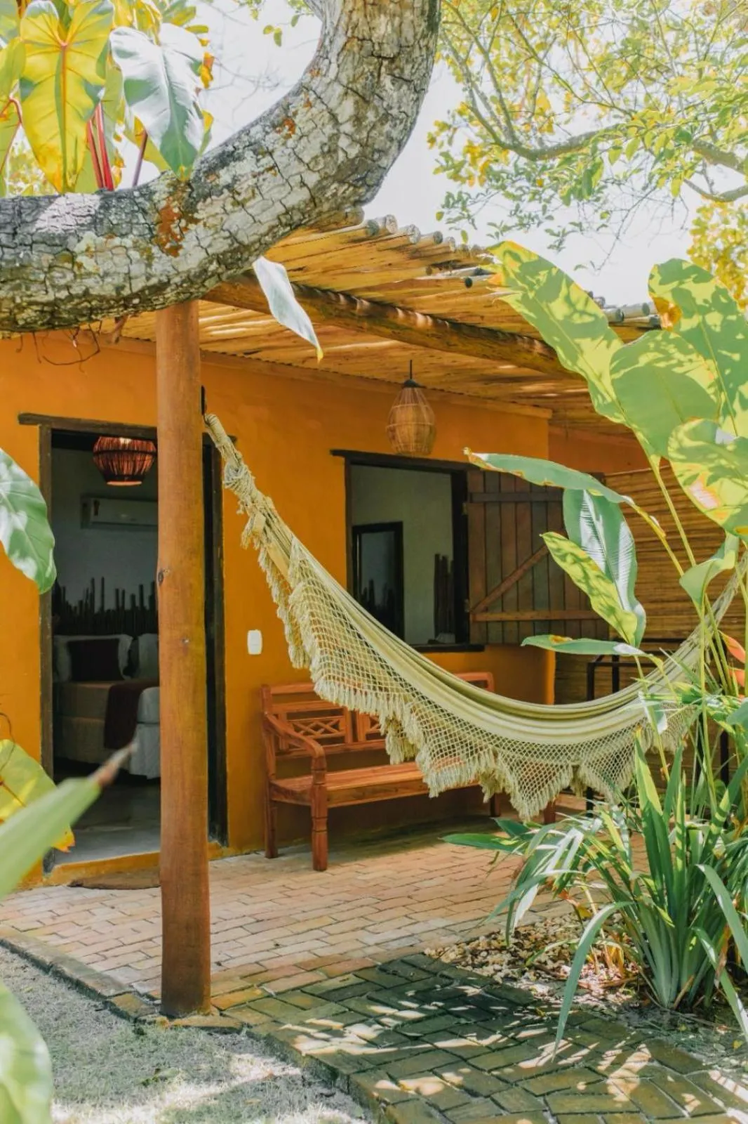 Patio in Pousada Coco Brasil