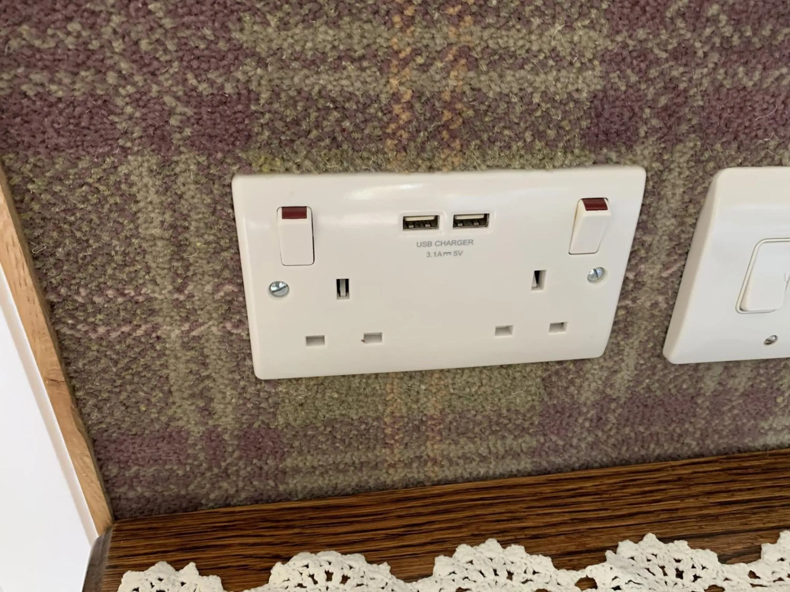 Bedroom in Old Drynie House,