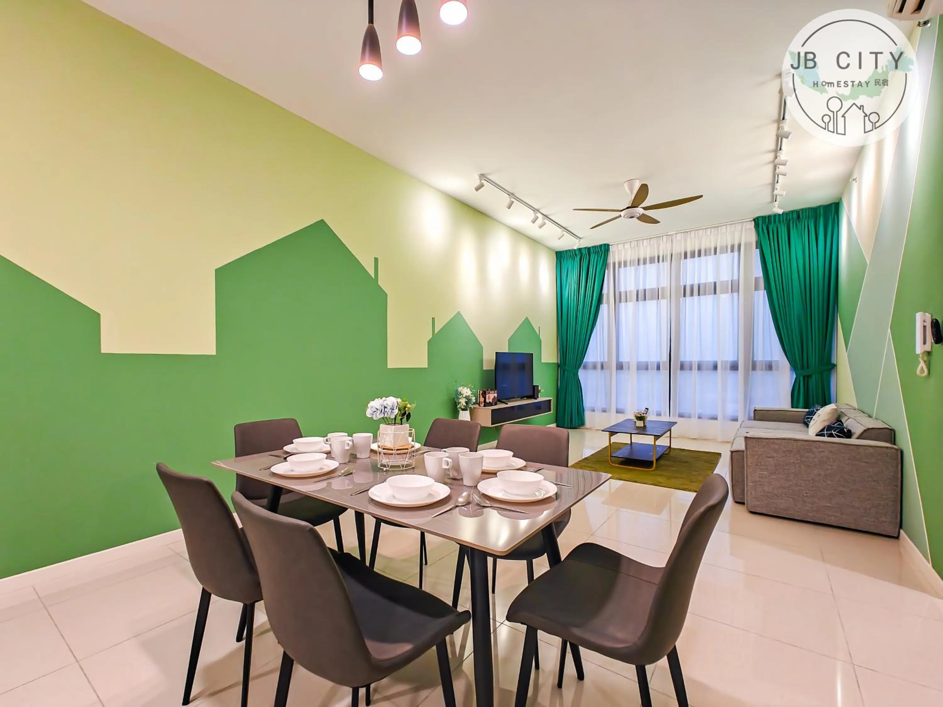 Living room in Skudai Paradigm Mall by RR JBcity
