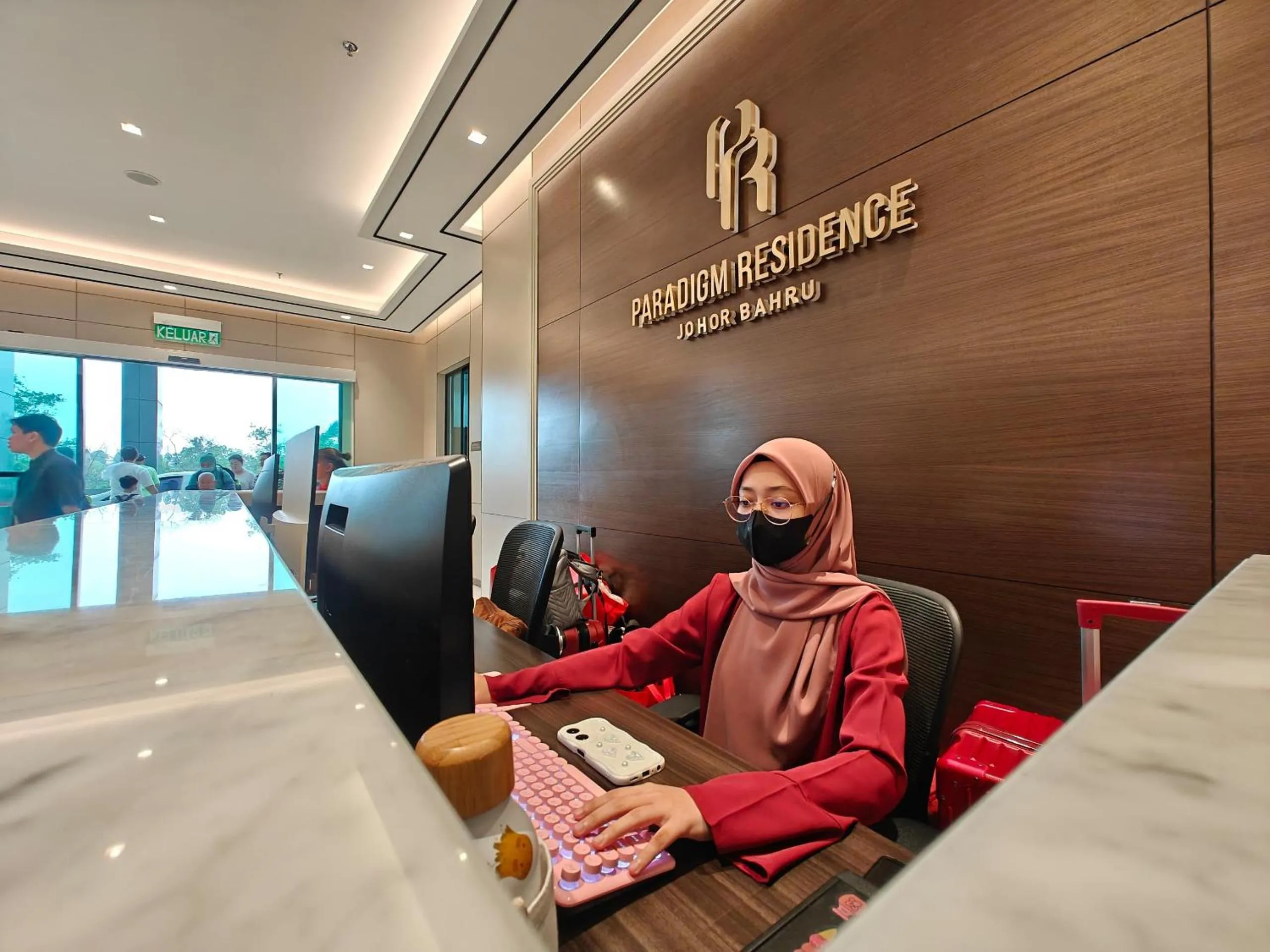 Lobby or reception in Skudai Paradigm Mall by RR JBcity