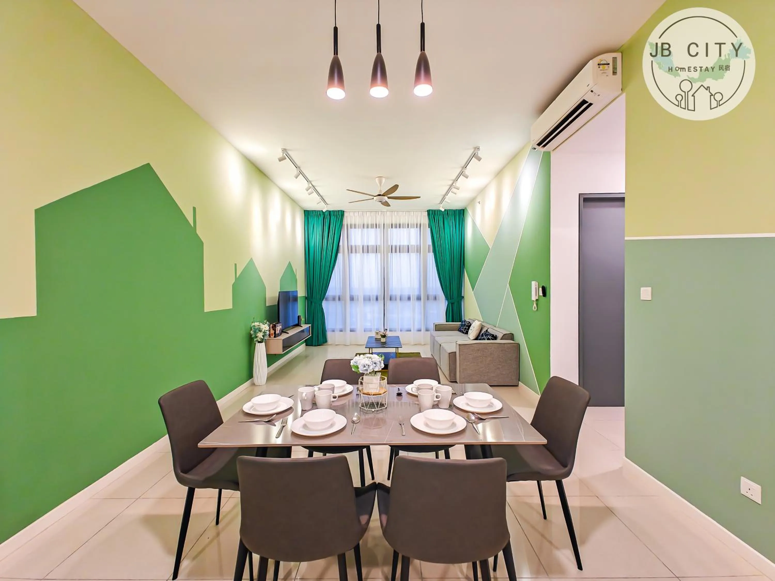 Dining area in Skudai Paradigm Mall by RR JBcity
