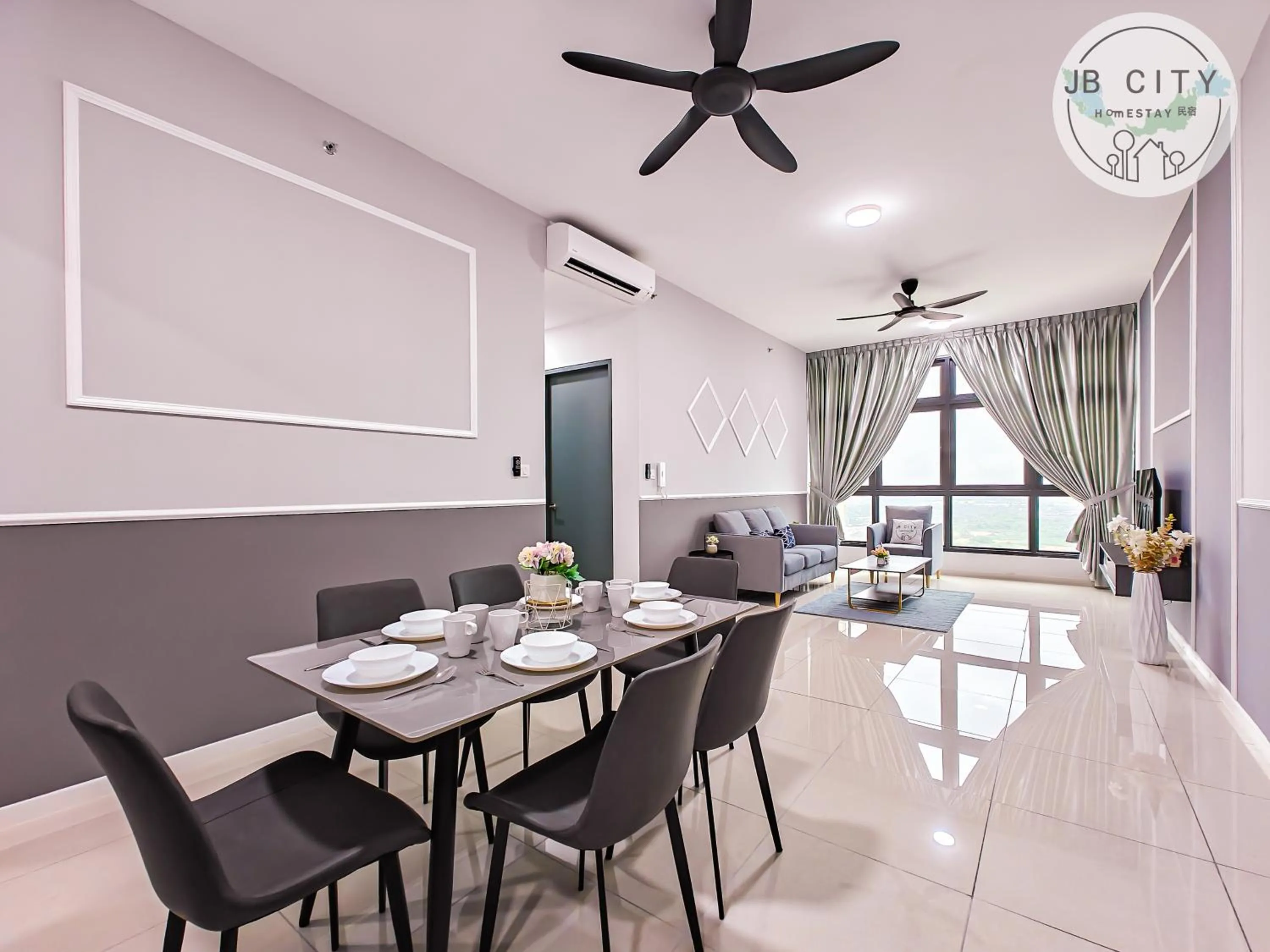 Living room in Skudai Paradigm Mall by RR JBcity
