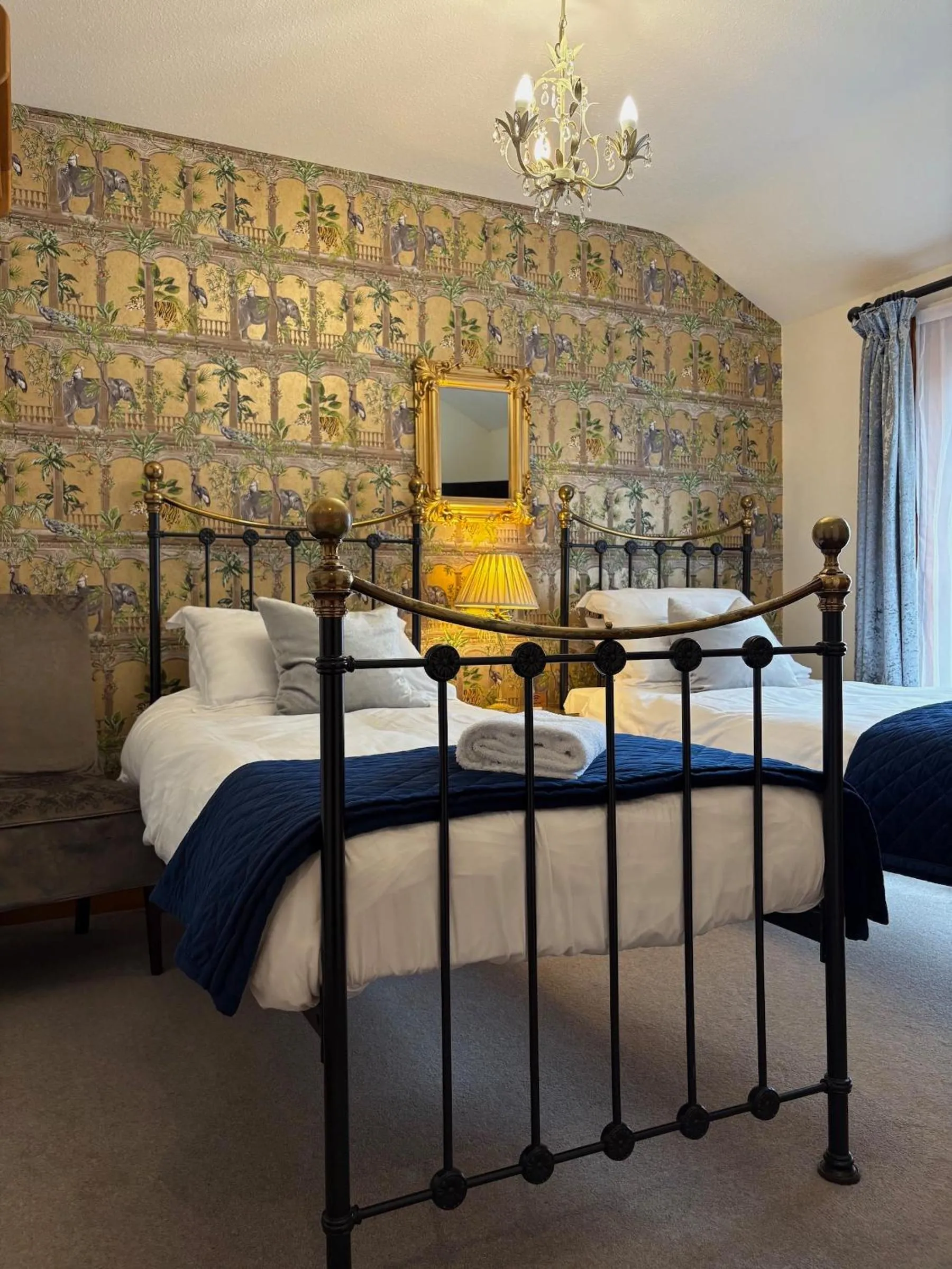 Bed in Elm Tree Lodge