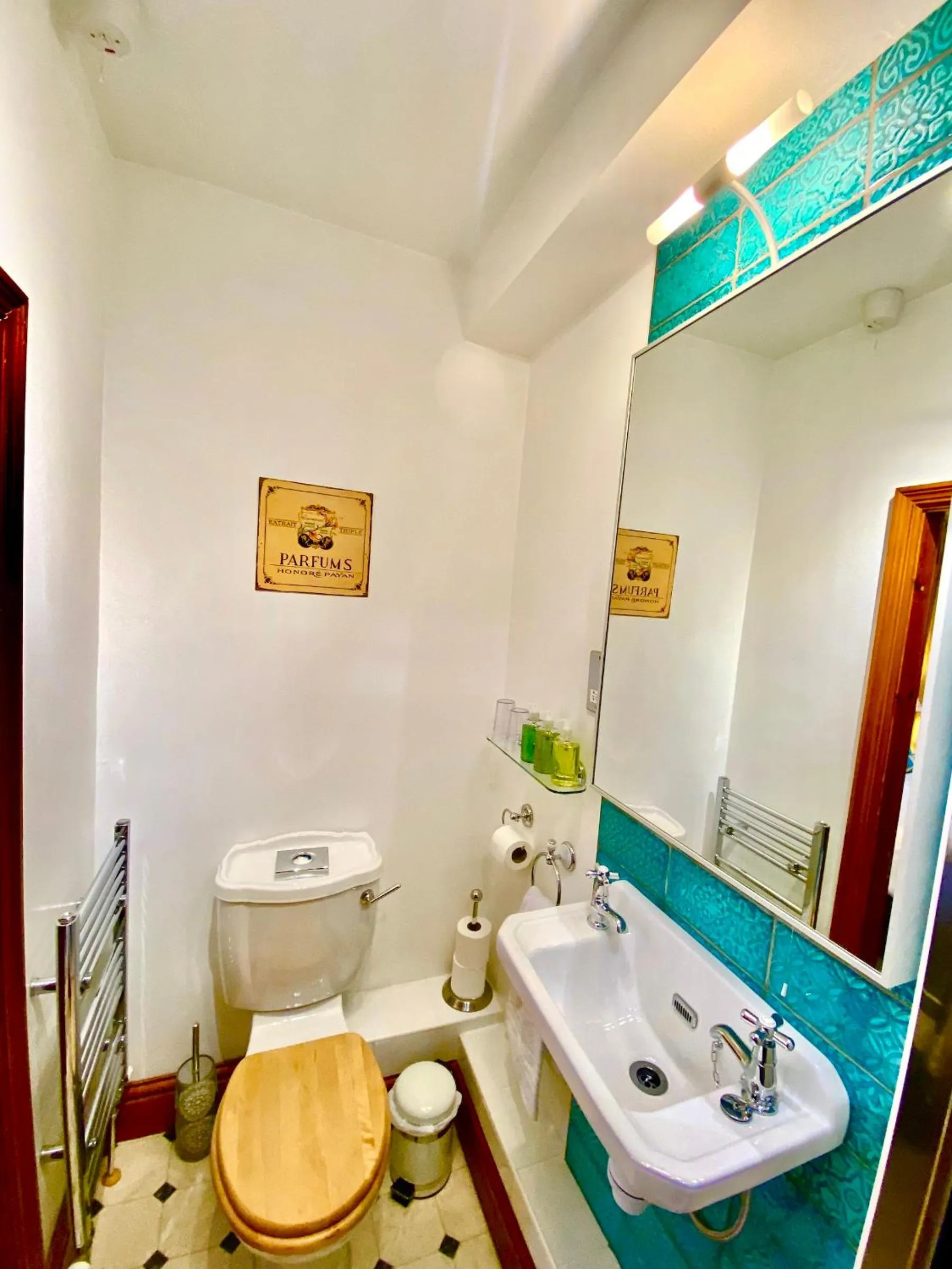 Shower in Elm Tree Lodge