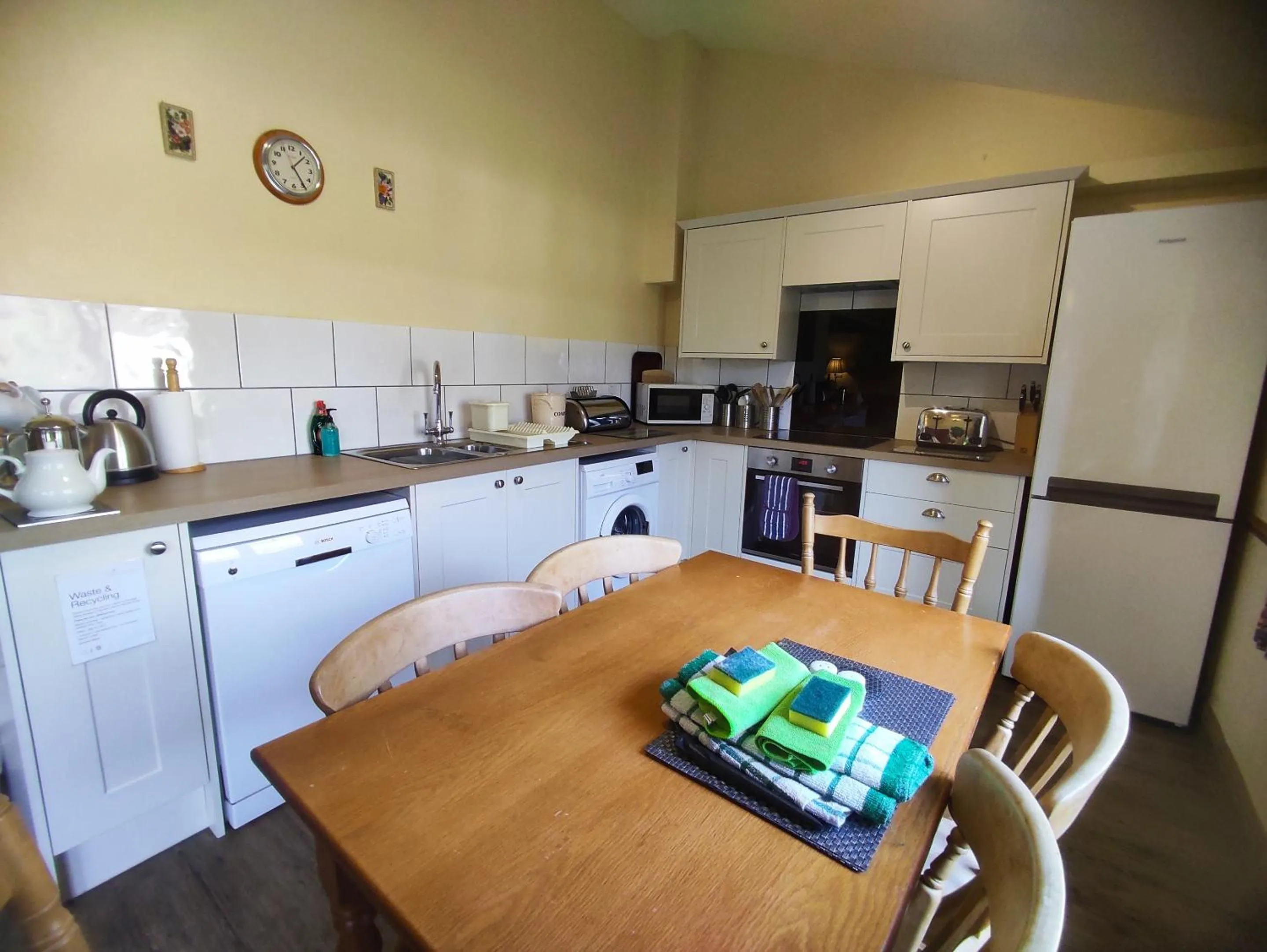 Kitchen or kitchenette in The Old Stables self catering