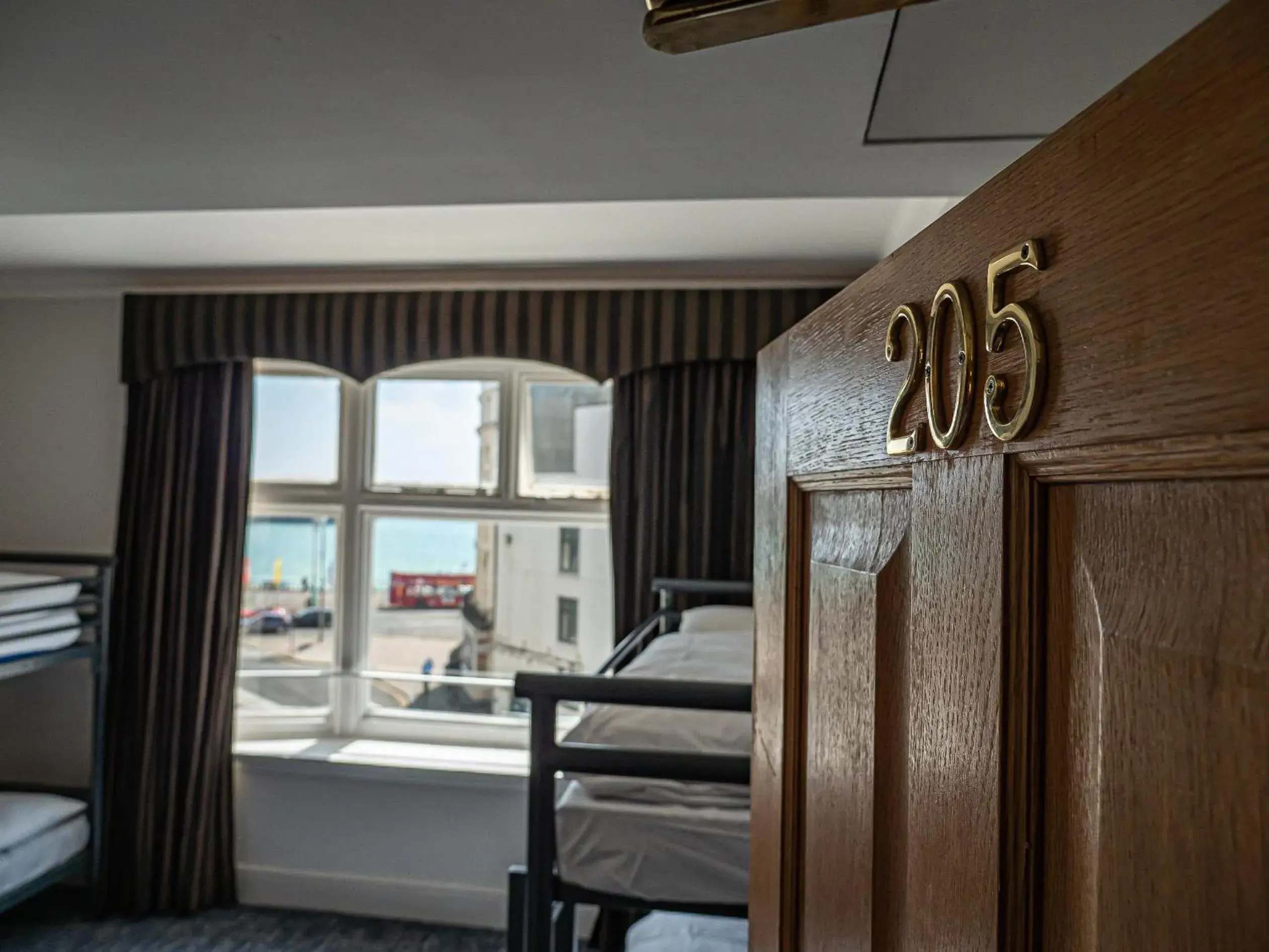 Bedroom, Bed in YHA Brighton Hostel