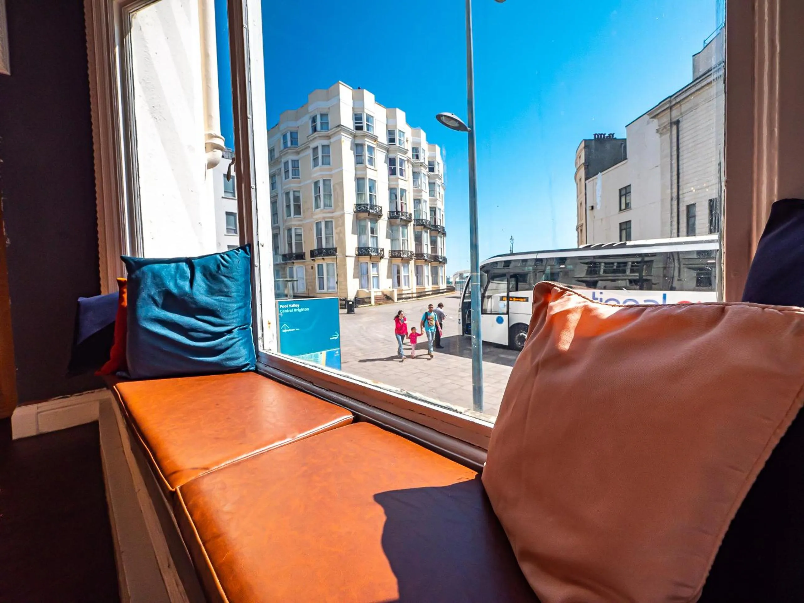 View (from property/room) in YHA Brighton Hostel