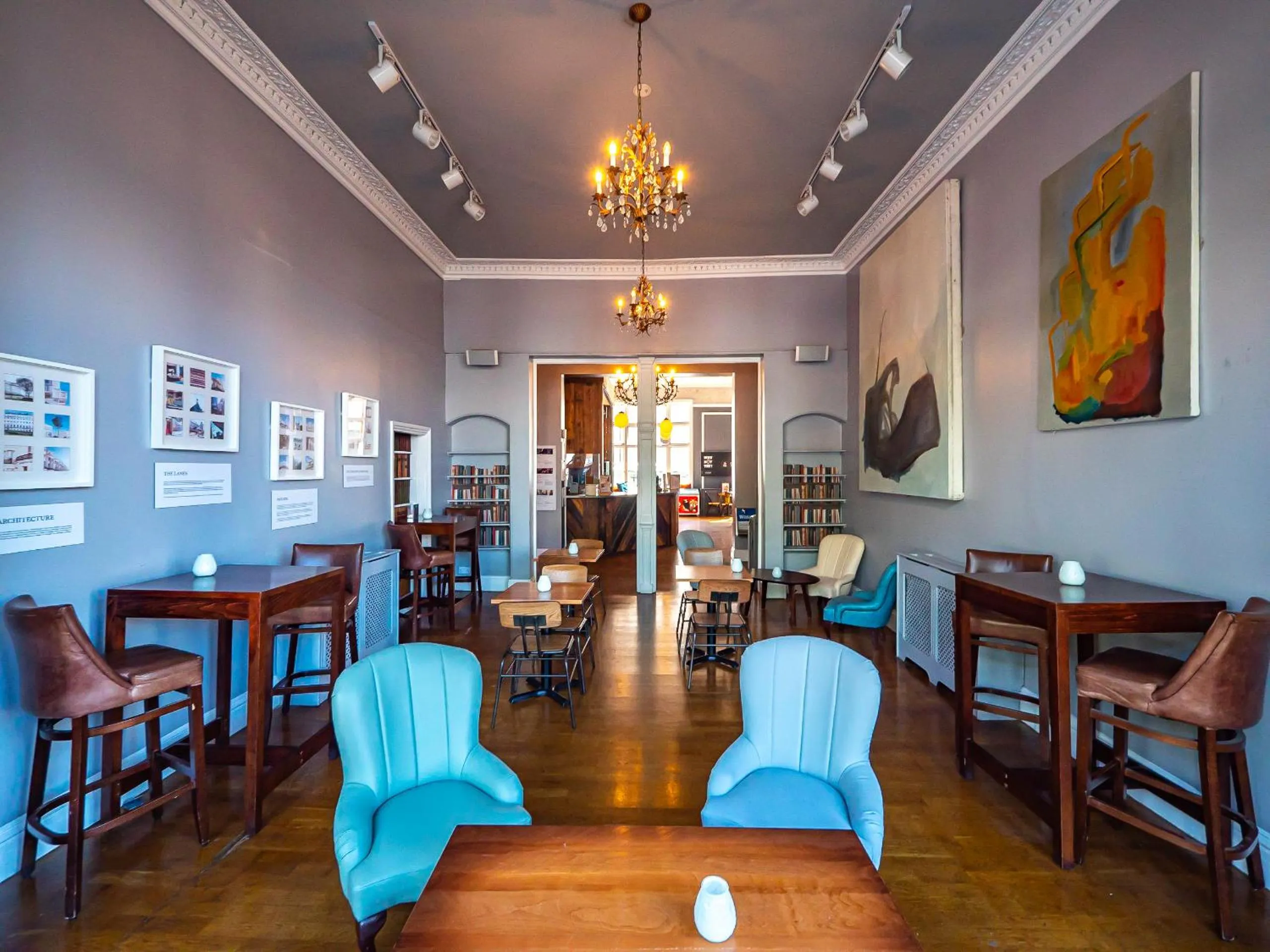 Communal lounge/ TV room in a&o Brighton Beach