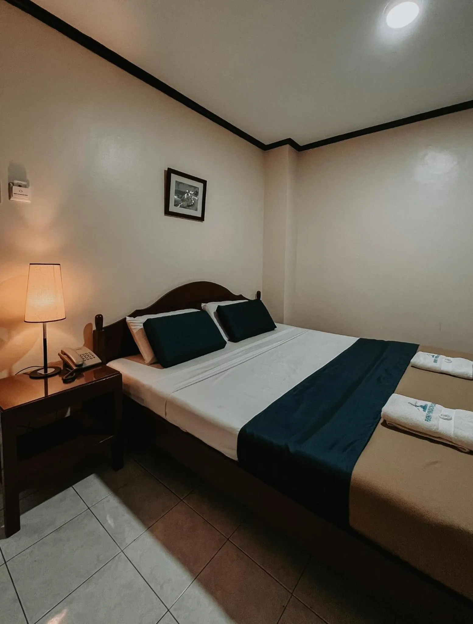 Bed in Fuente Hotel de Cebu