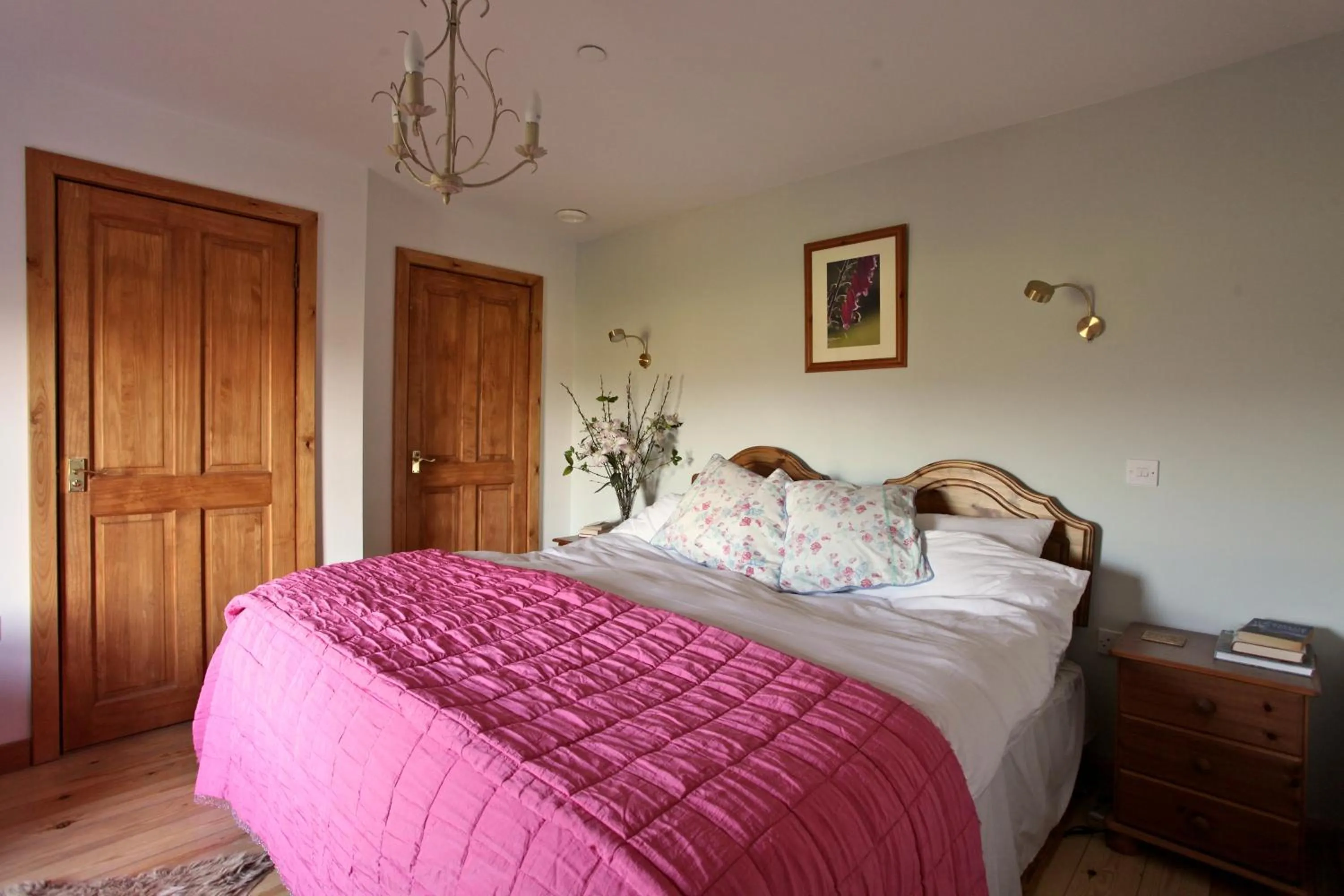 Bedroom, Bed in Knockaloe Beg Farm