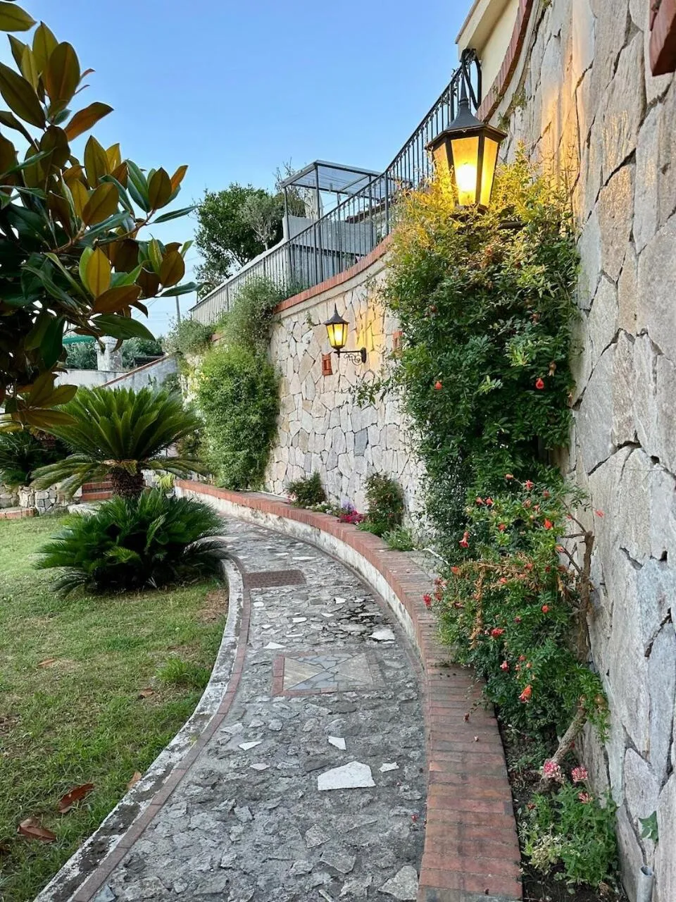Garden in Villa Amalu Capri Piscina e Giardino