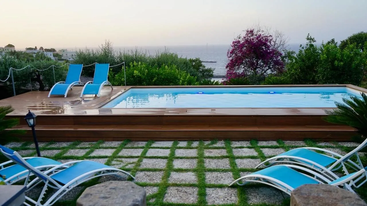Villa Amalu Capri Piscina e Giardino
