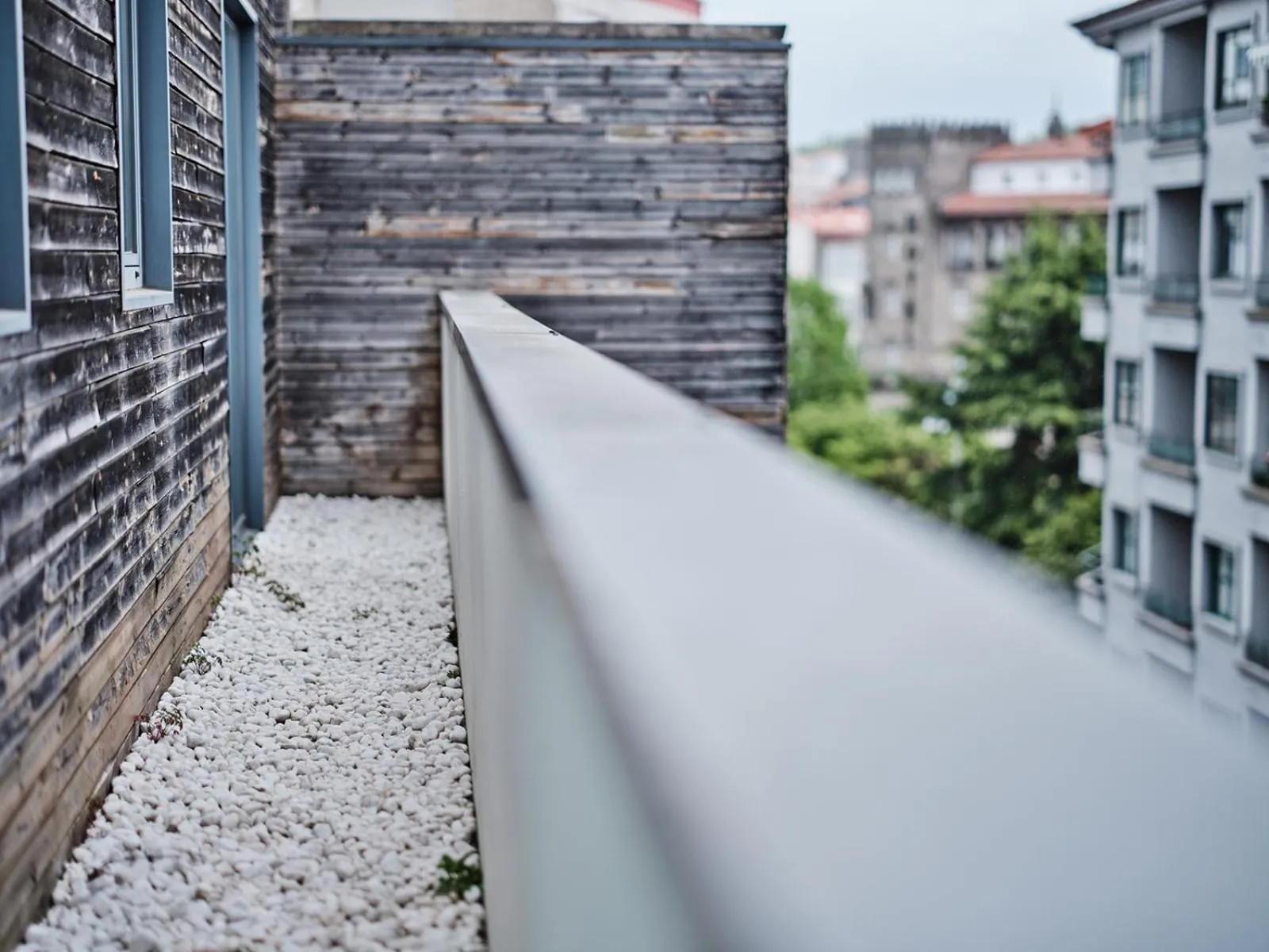 Balcony/Terrace in Hotel Lux Santiago