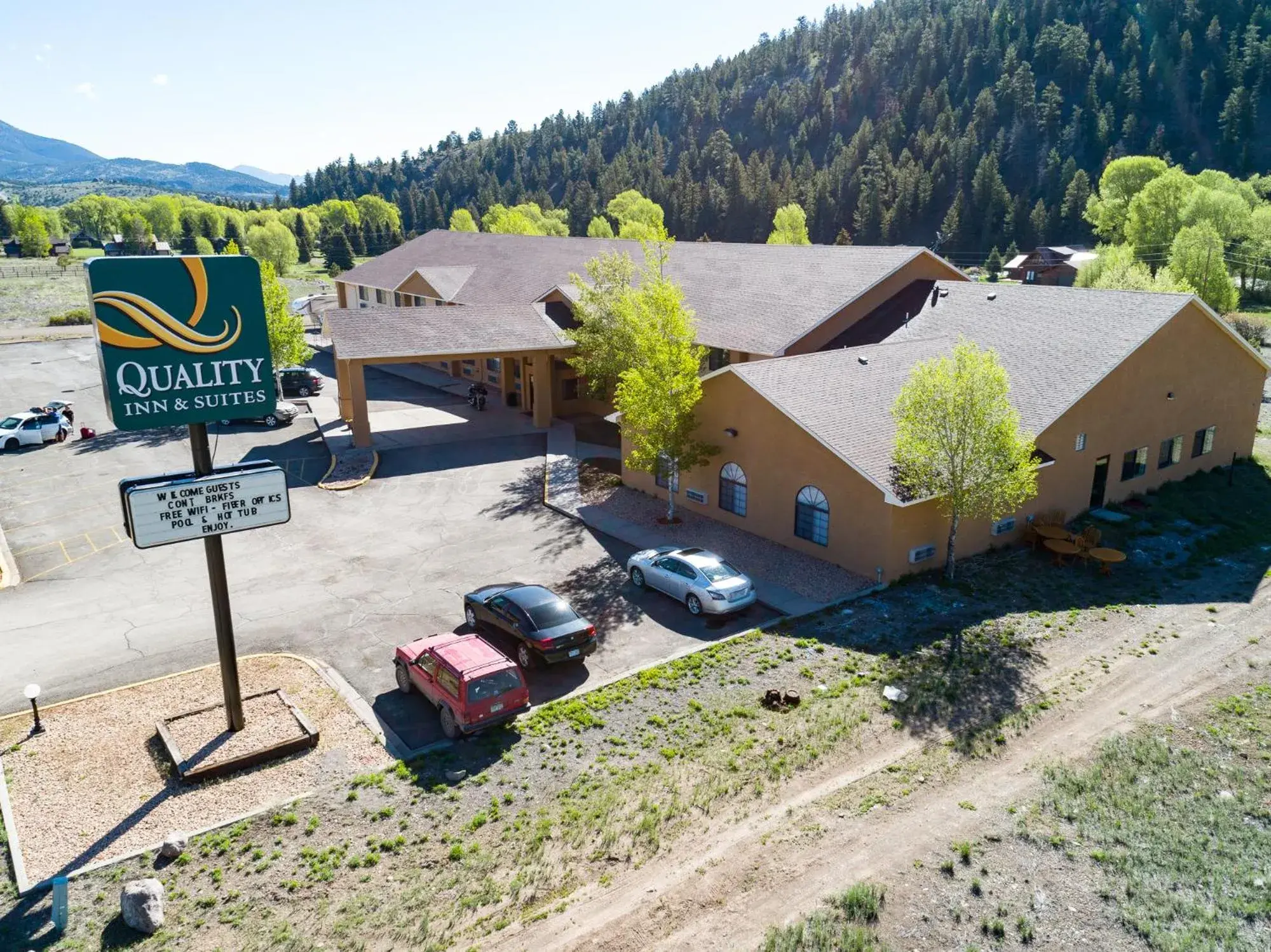 Bird's eye view in Quality Inn & Suites Bird's eye view in Quality Inn & Suites