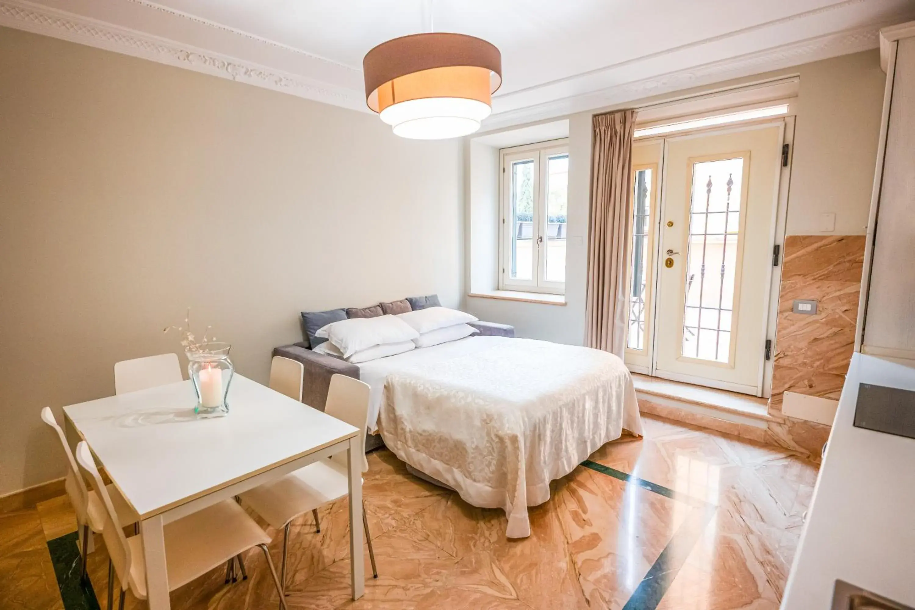 Bed in Gemini Suite Bed in Gemini Suite