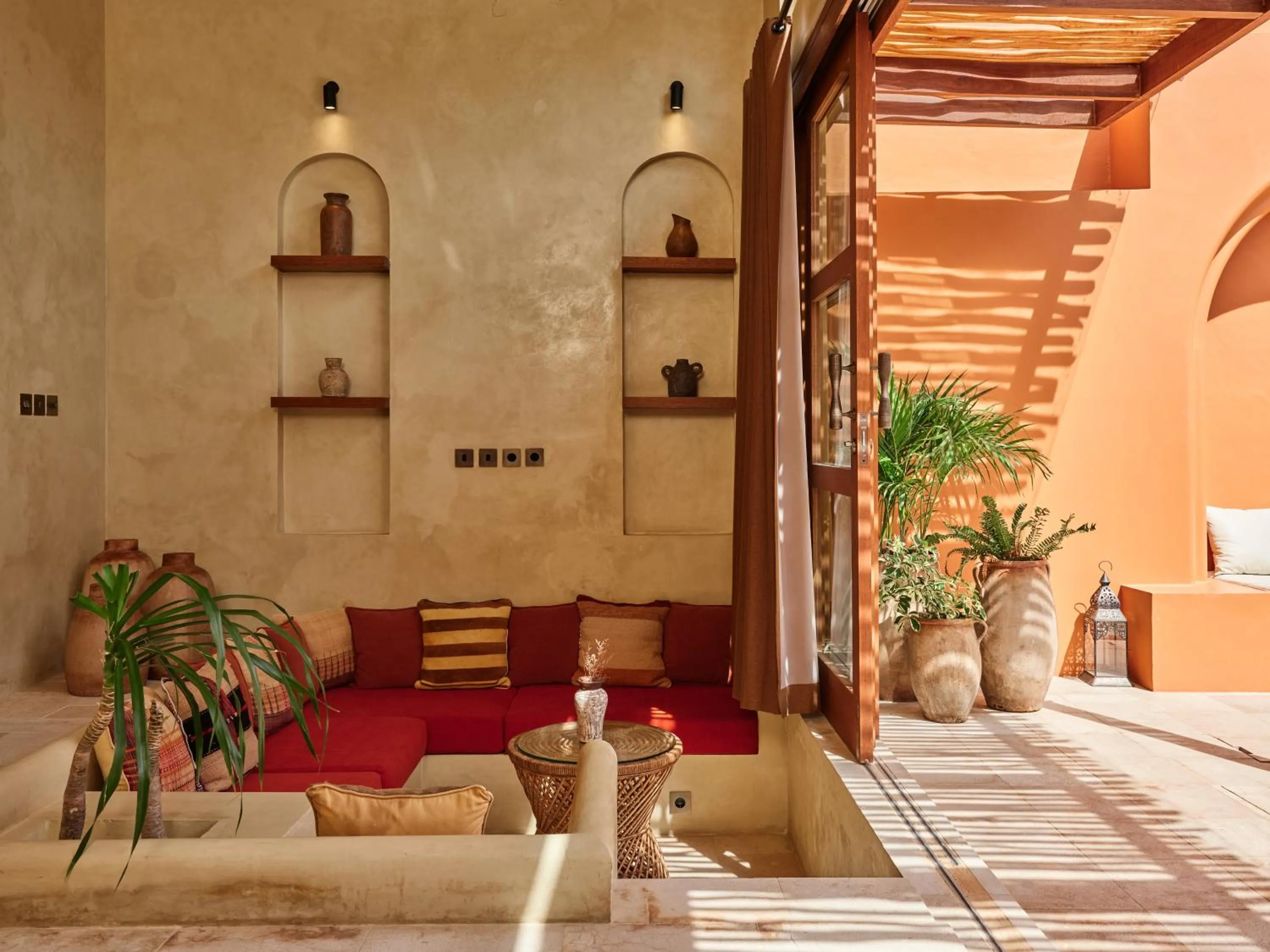 Living room in Lina Boutique Villas and Spa