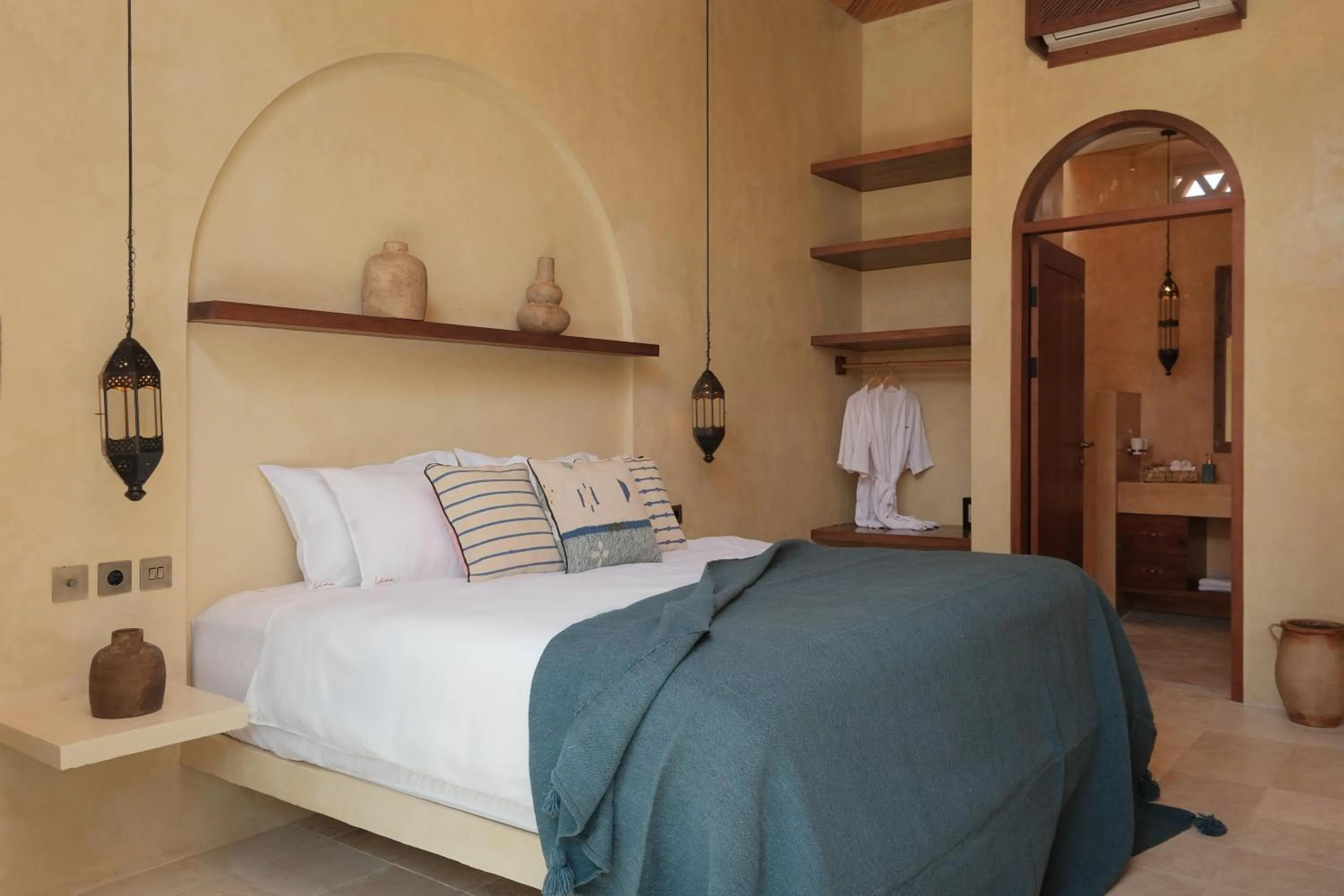 Bedroom, Bed in Lina Boutique Villas and Spa