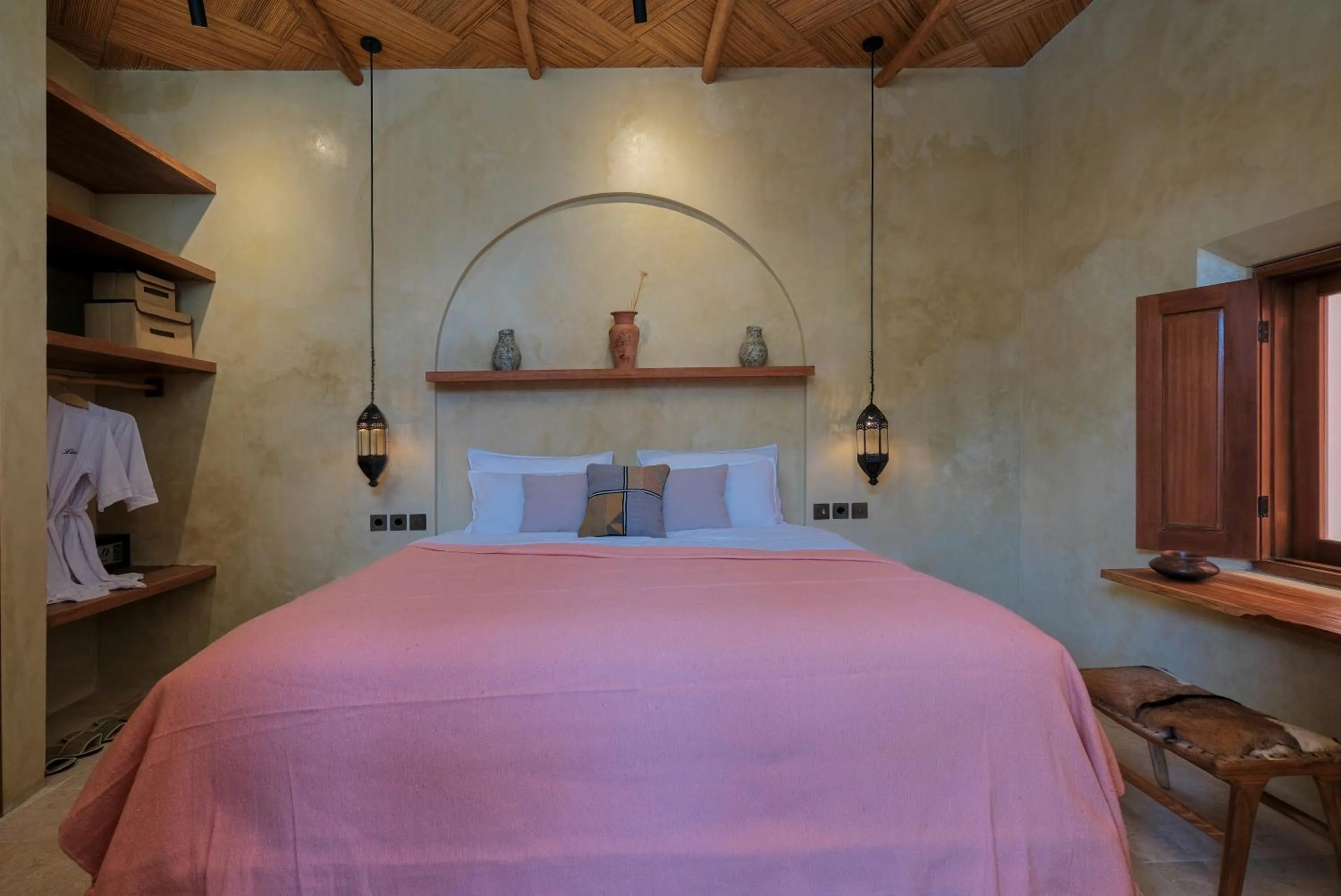 Bedroom, Bed in Lina Boutique Villas and Spa