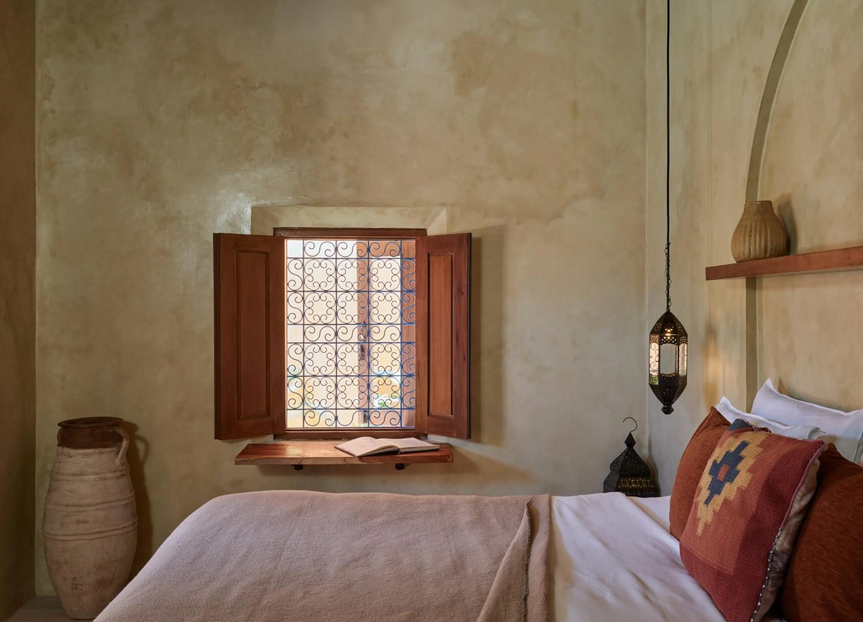 Bed in Lina Boutique Villas and Spa