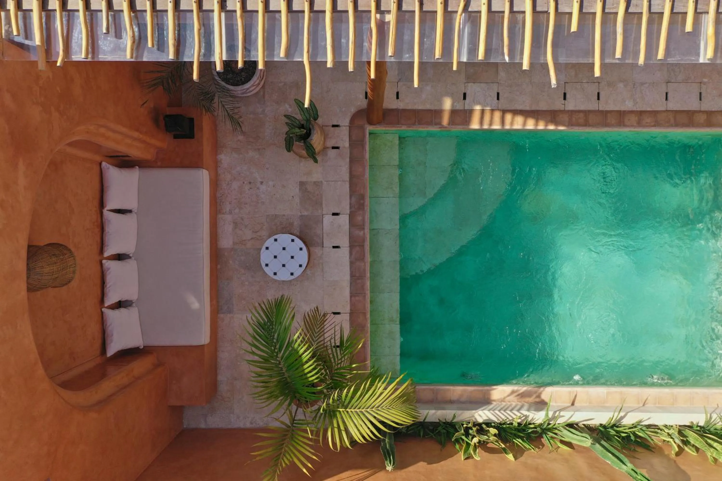 Pool view in Lina Boutique Villas and Spa