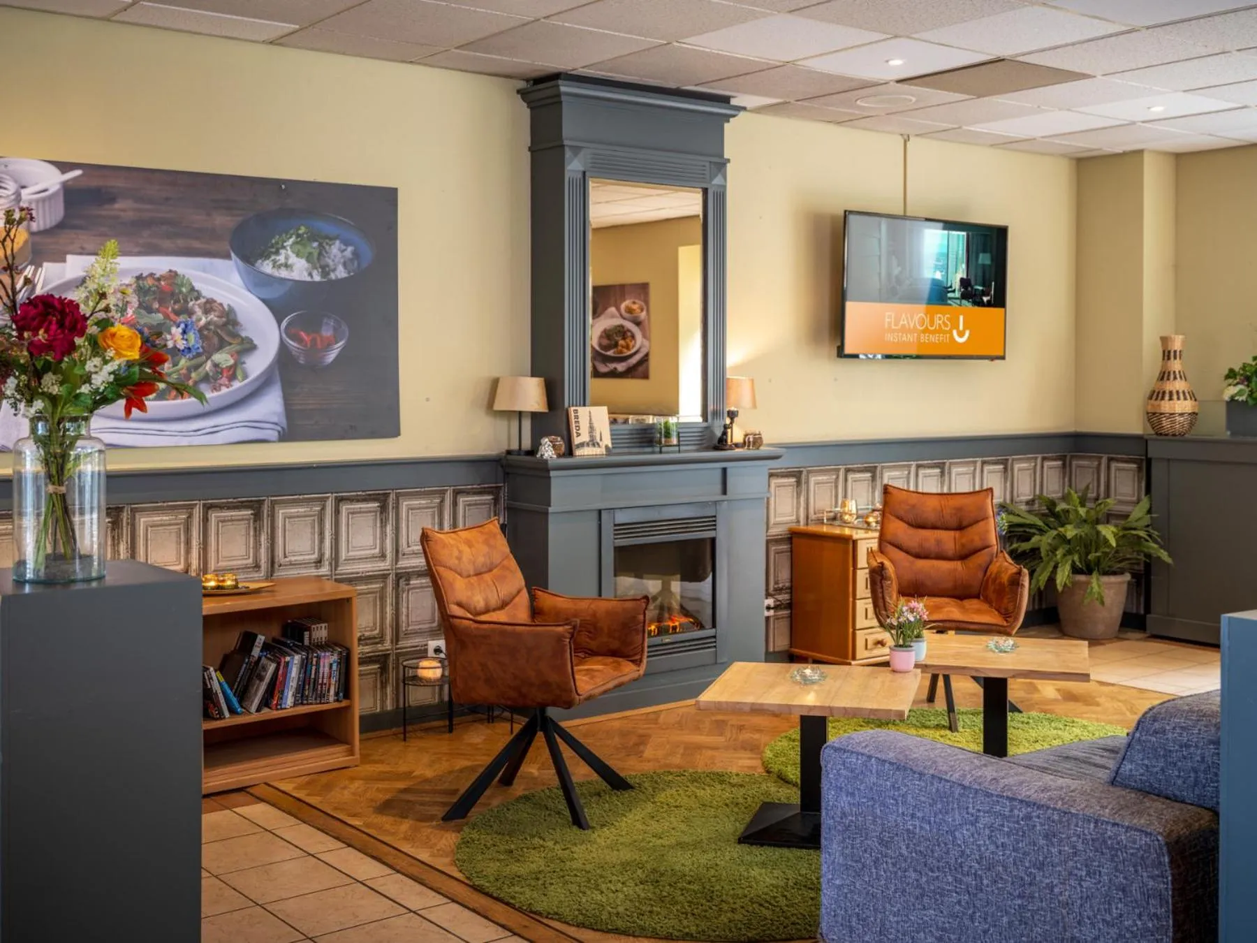 Seating area in Campanile Hotel & Restaurant Breda