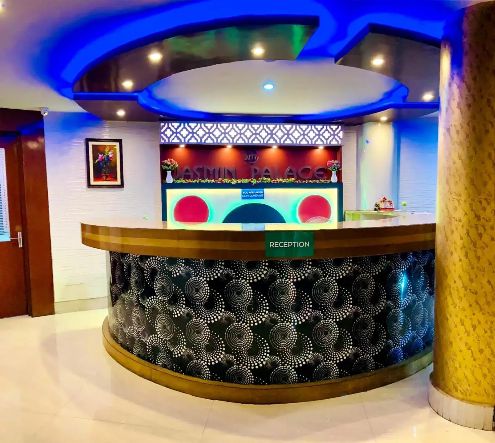 Lobby or reception in Hotel Jasmin Palace Lobby or reception in Hotel Jasmin Palace