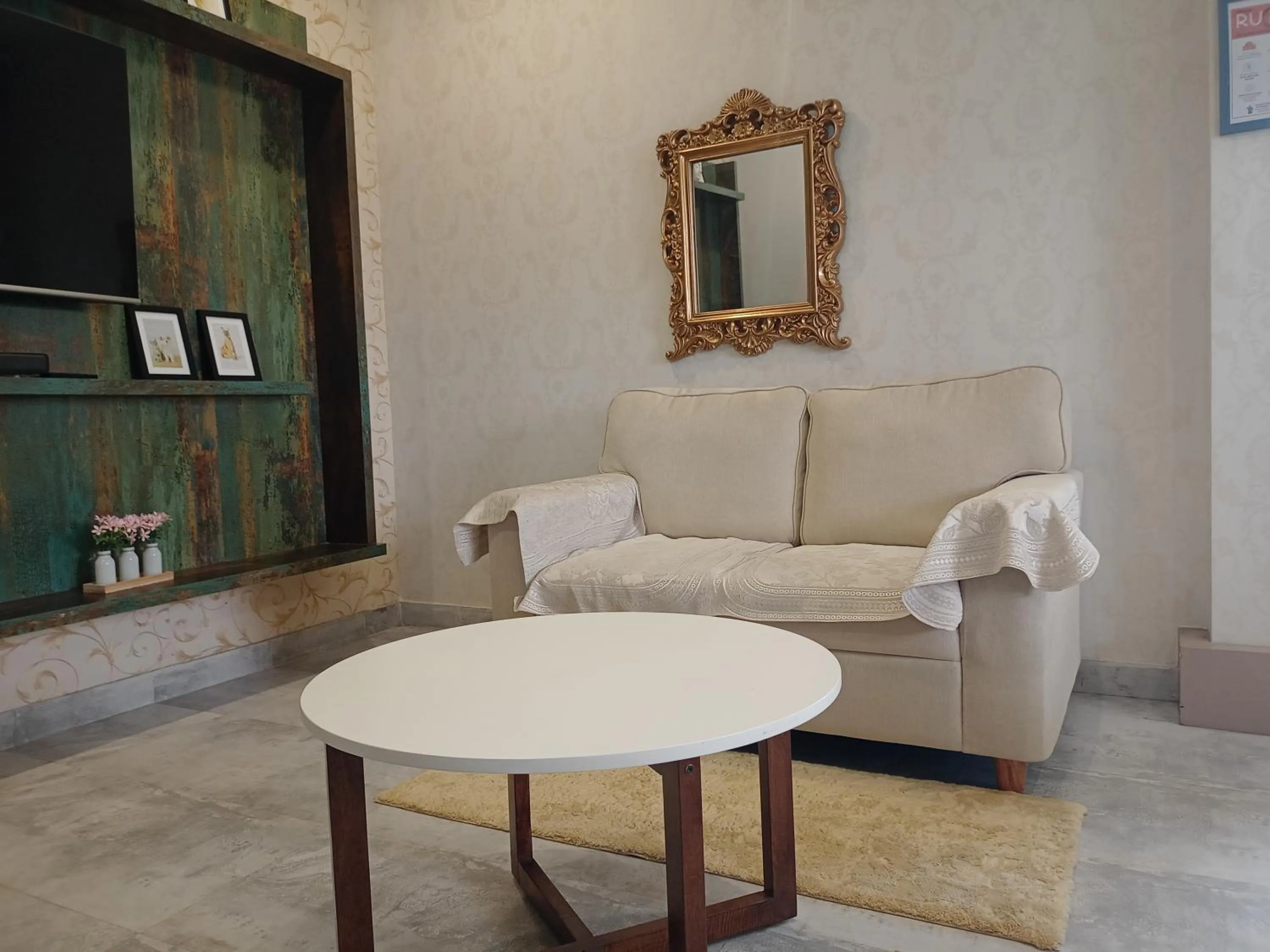 Living room in 7 Sisters Homestay