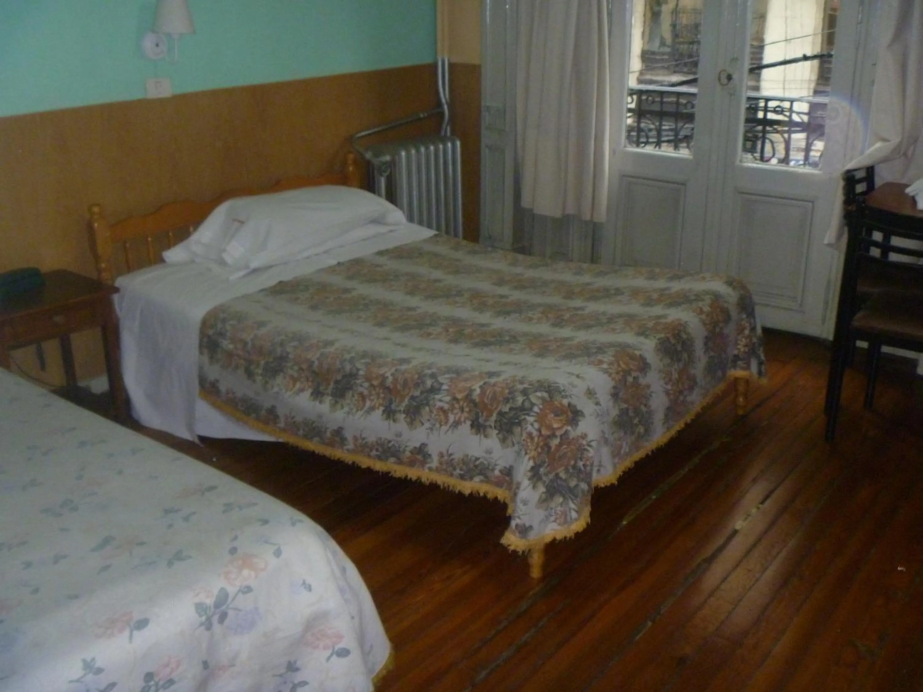Decorative detail, Bed in Hotel San Martin