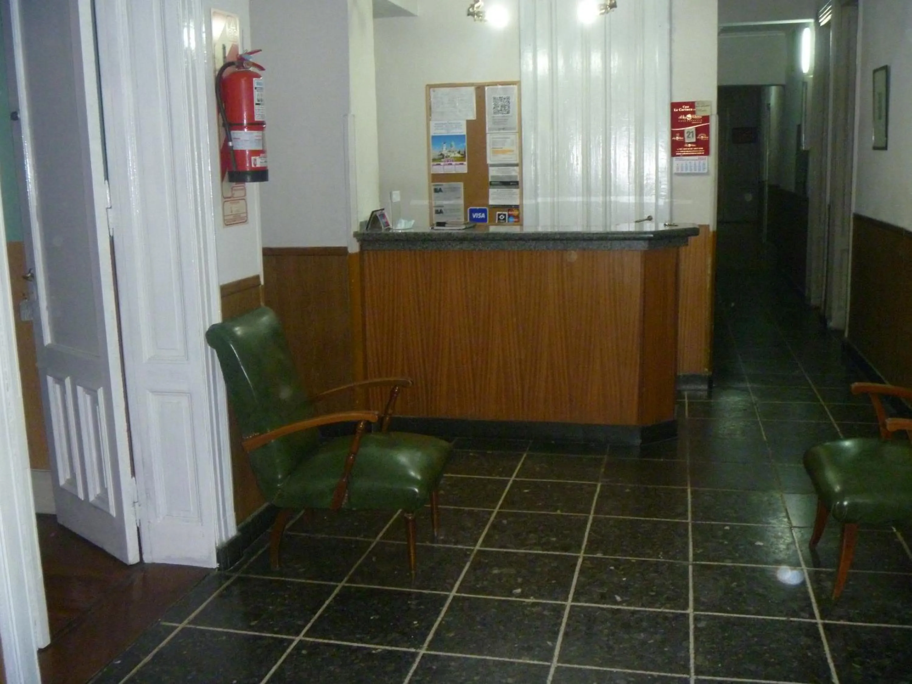 Lobby or reception in Hotel San Martin