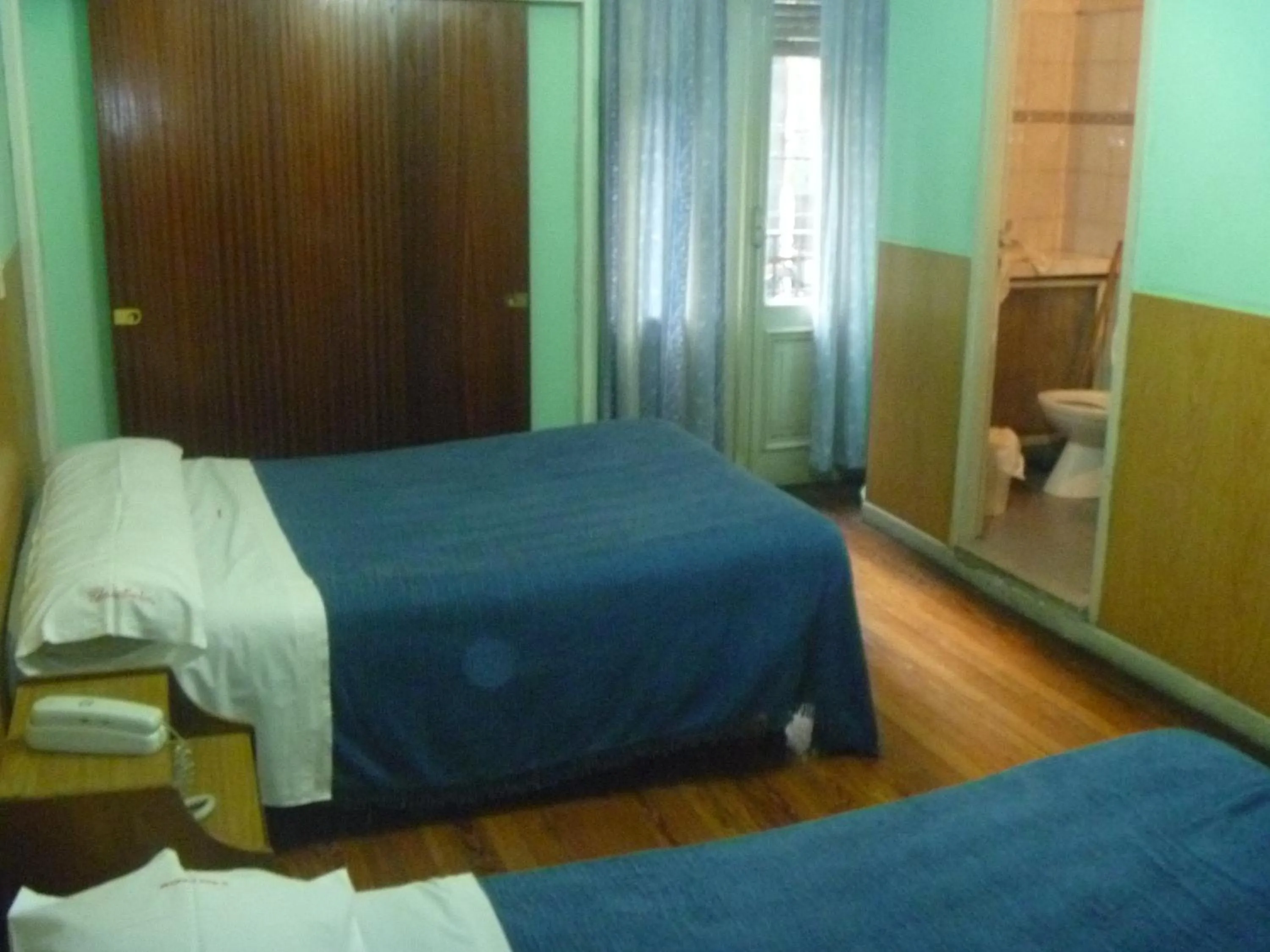 Decorative detail, Bed in Hotel San Martin