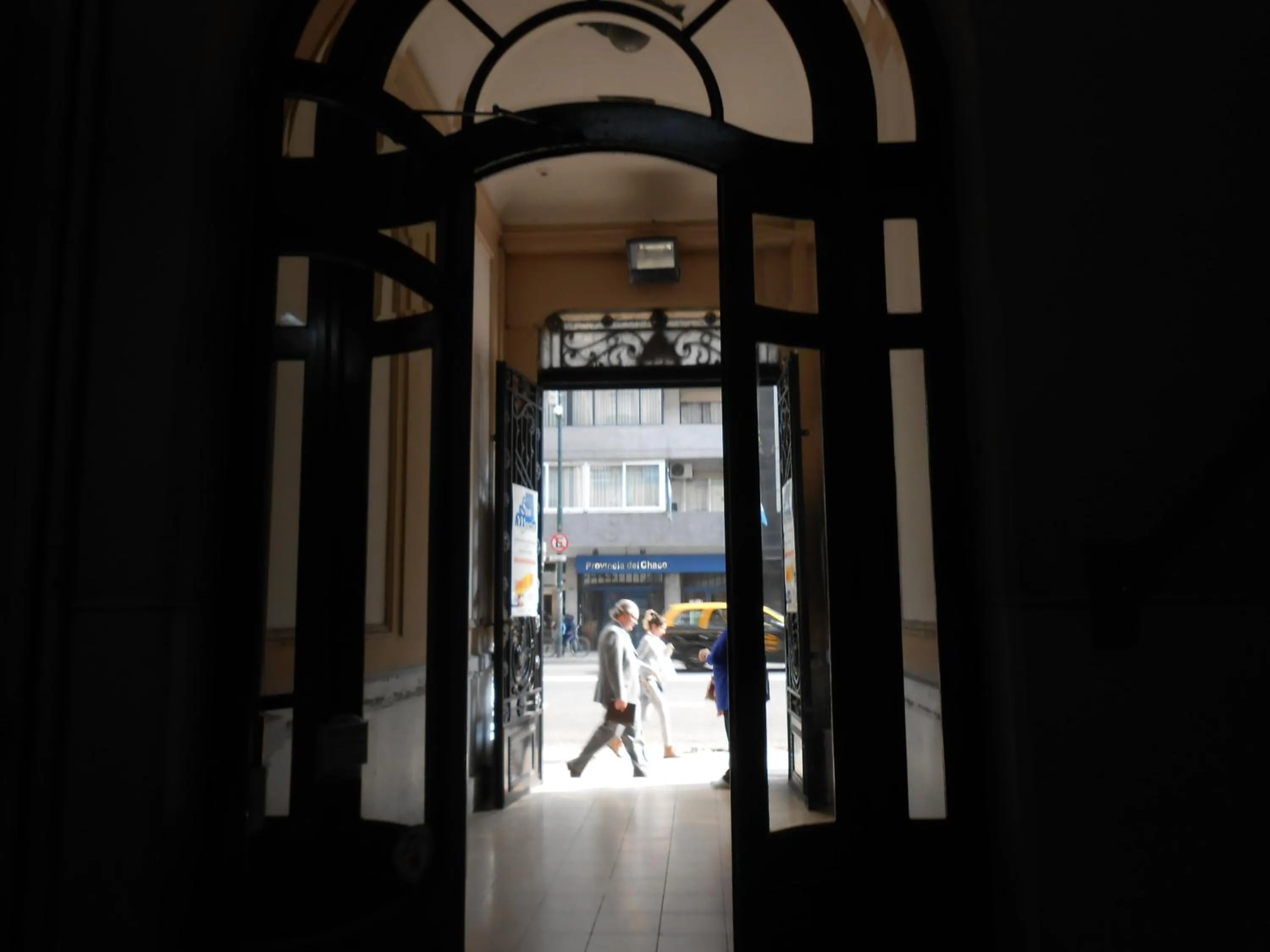 Facade/entrance in Hotel San Martin