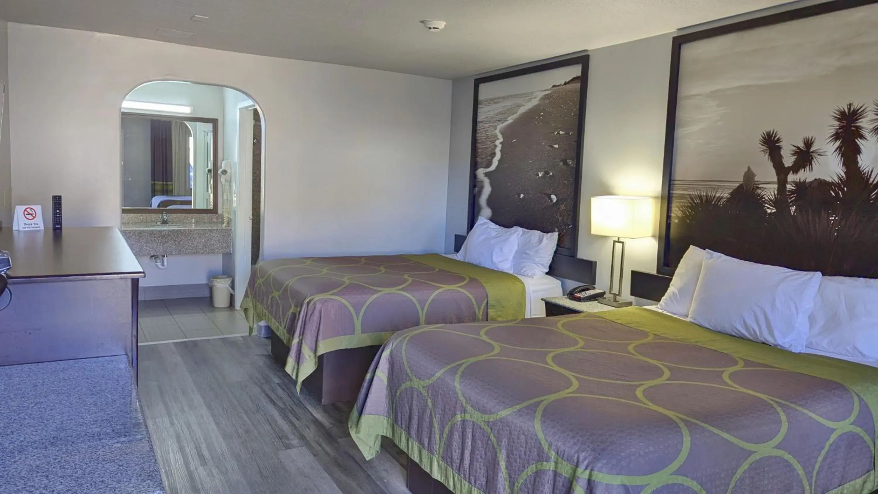 Queen Room with Two Queen Beds - Non-Smoking in Super 8 by Wyndham Willowbrook Houston Queen Room with Two Queen Beds - Non-Smoking in Super 8 by Wyndham Willowbrook Houston