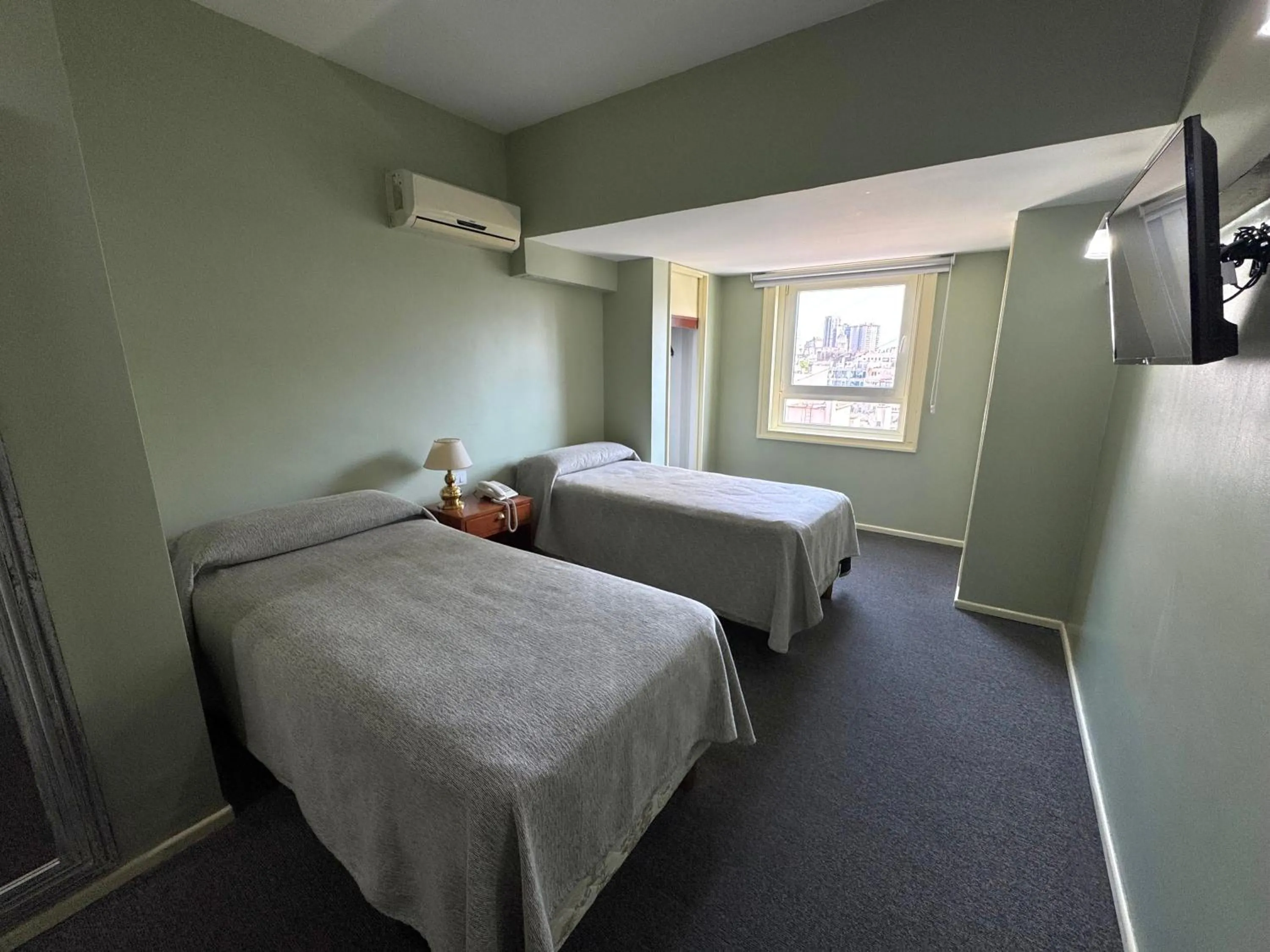 Bed in Hotel Centro Naval