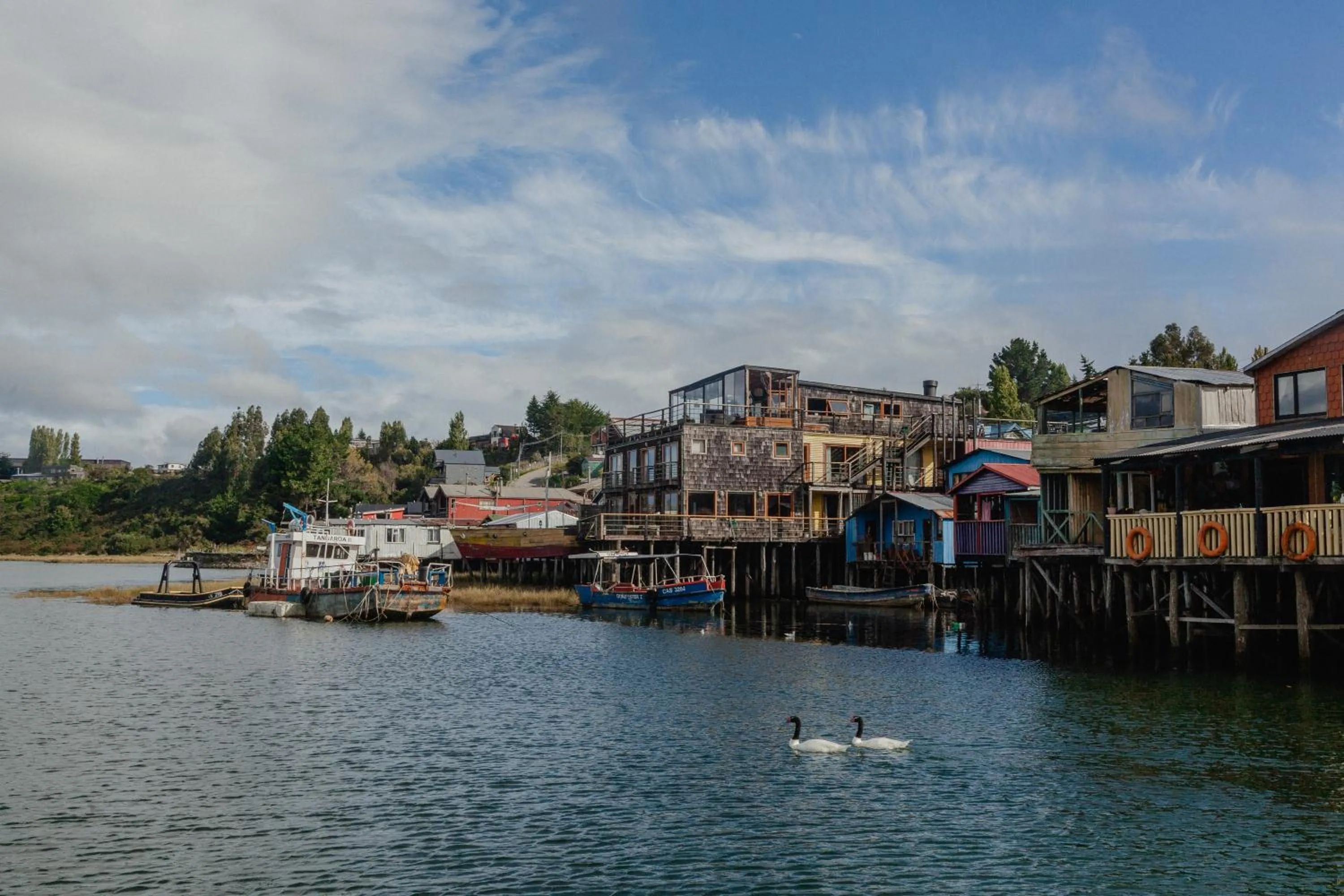 Property building in Palafito 1326 Hotel Boutique Chiloé