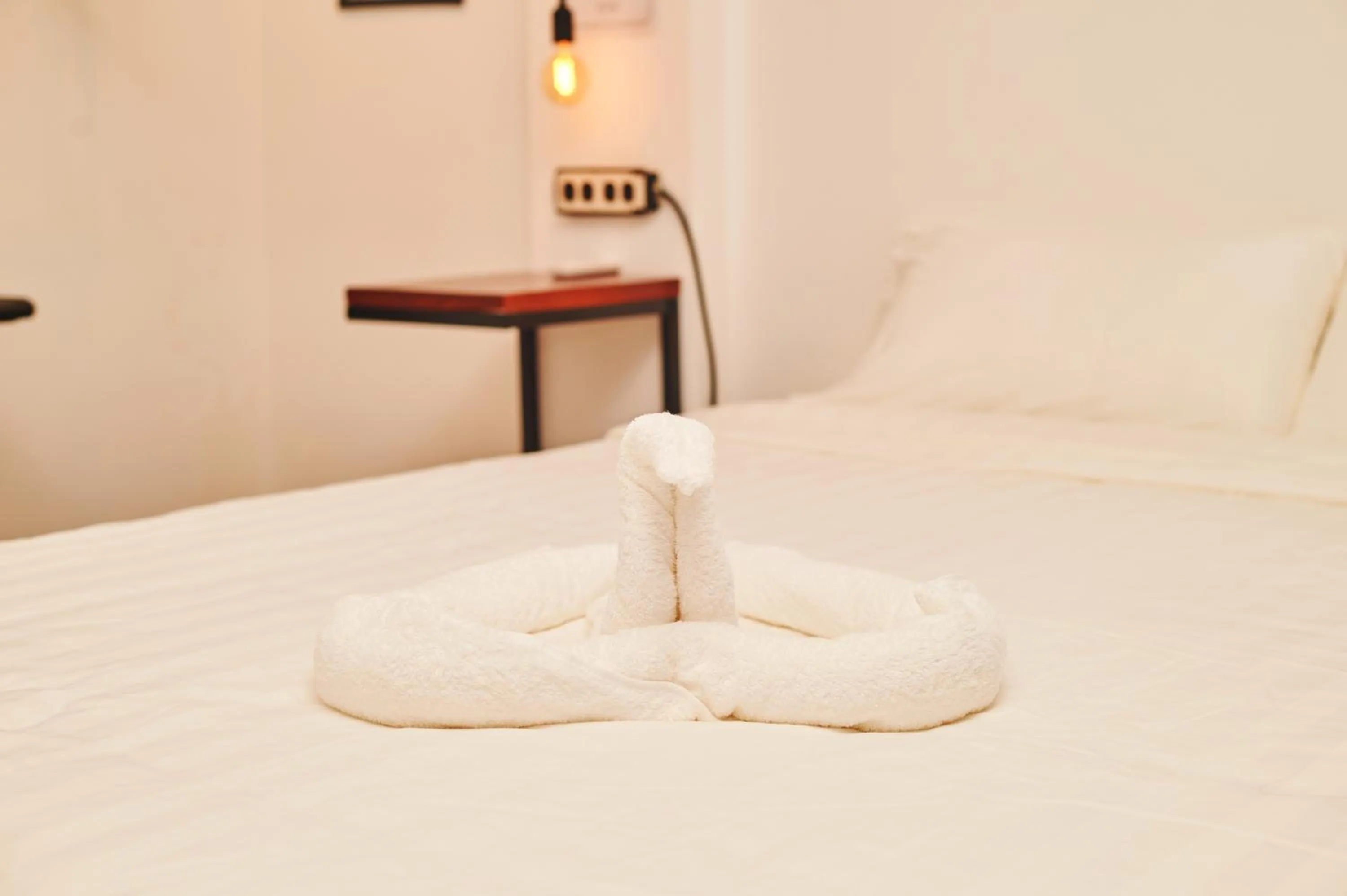 Bed in Hotel Gray in Boracay