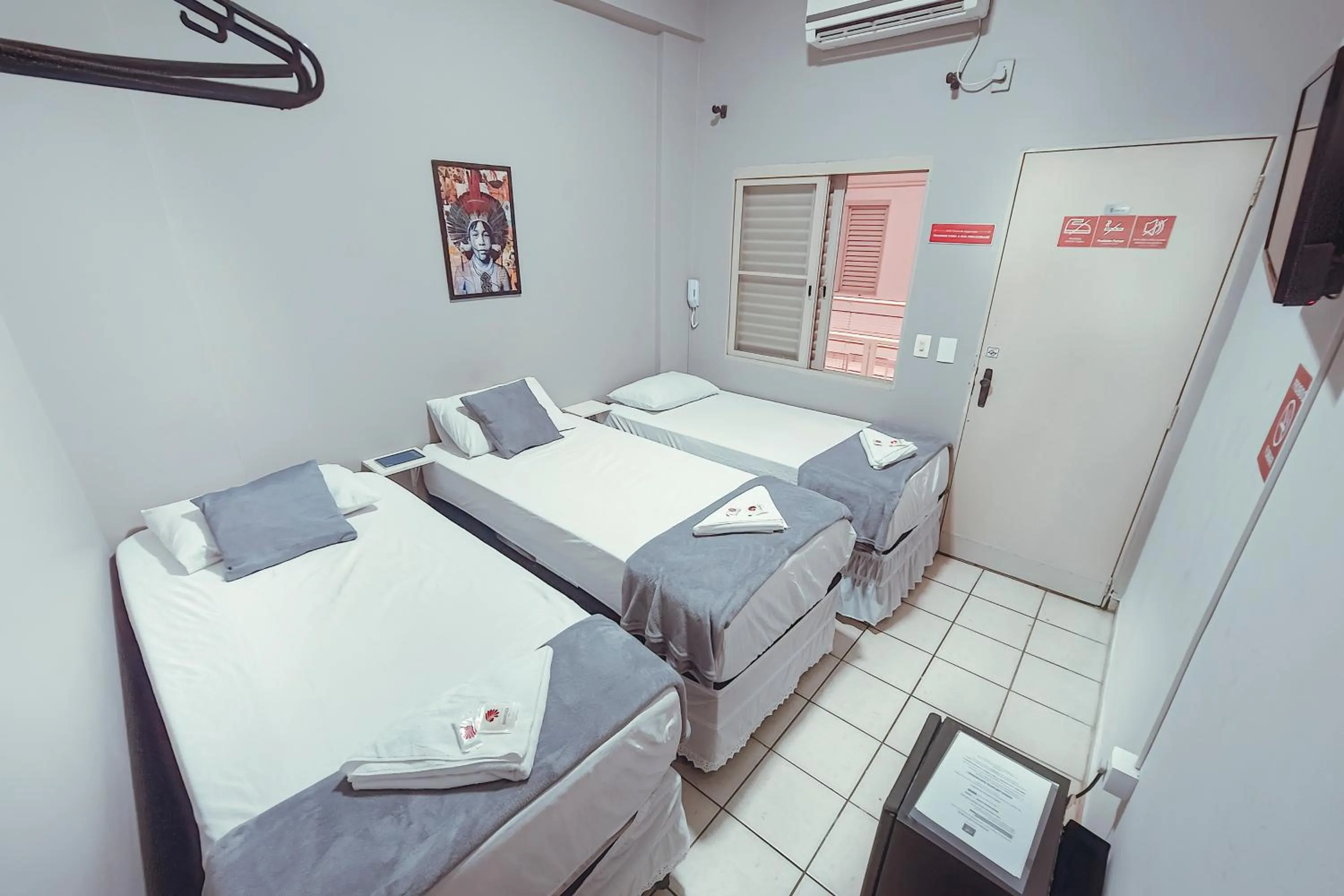 Bed in Hotel Apiacas