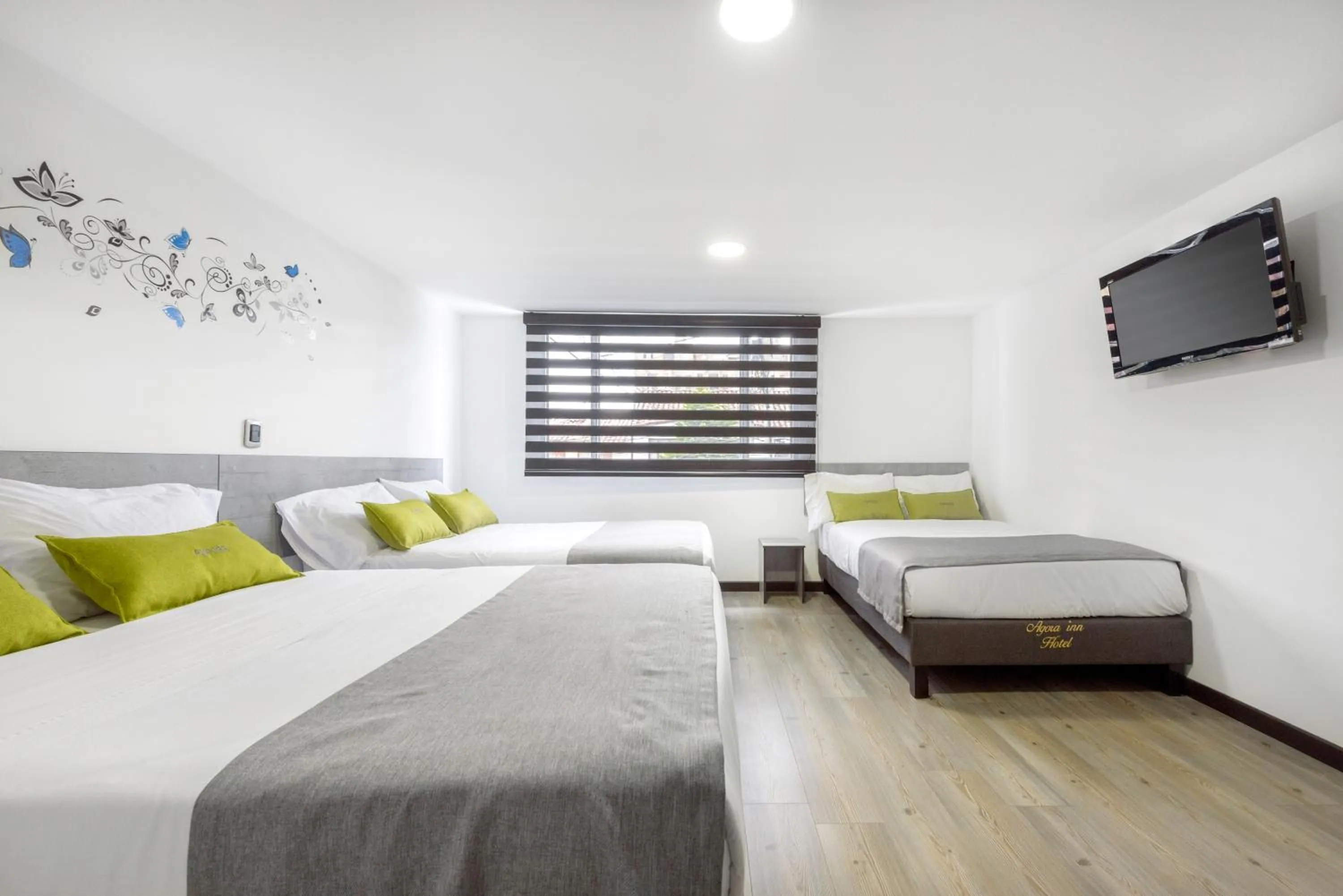 Bed in Ayenda 1024 Agora Inn Hotel