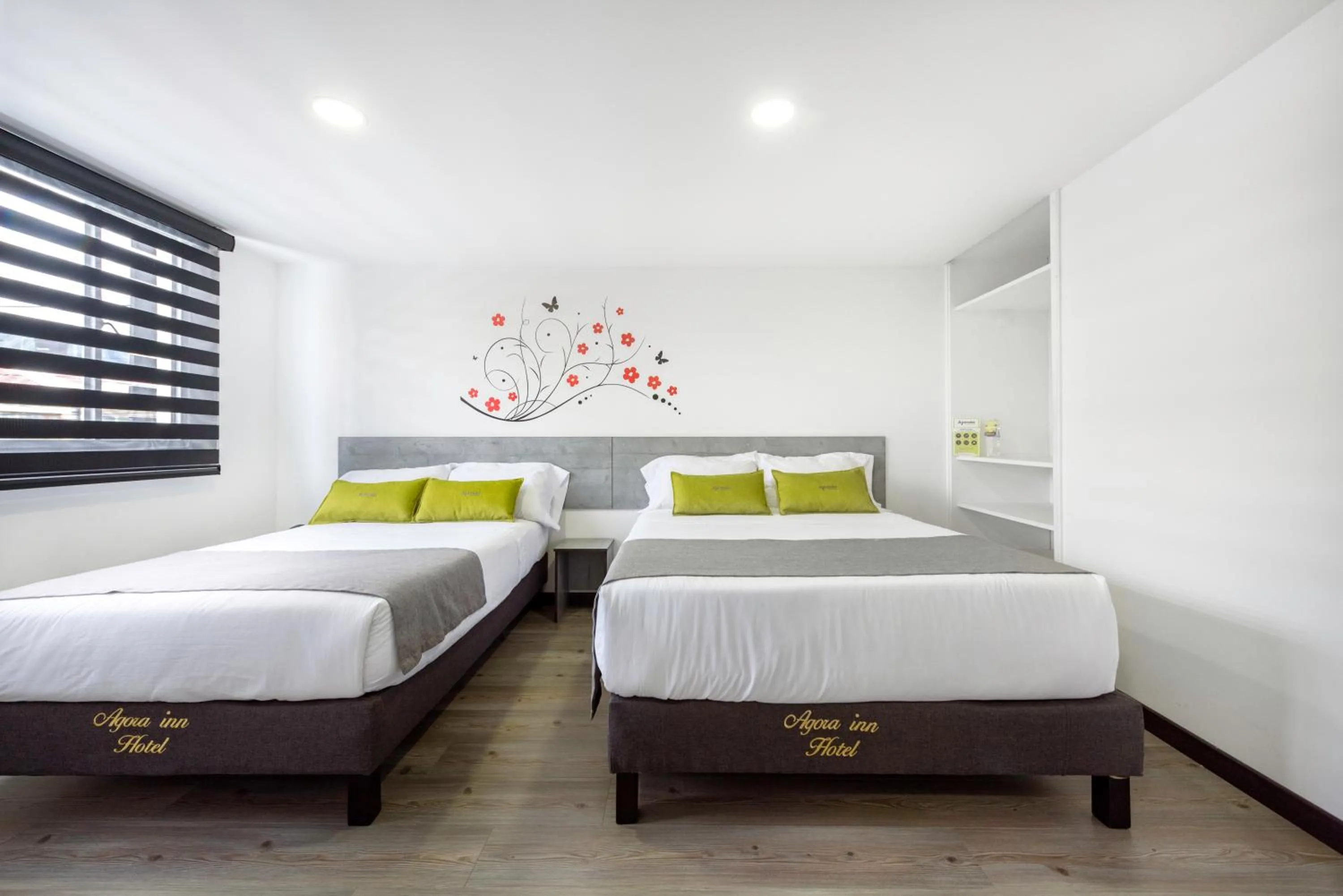 Bed in Ayenda 1024 Agora Inn Hotel