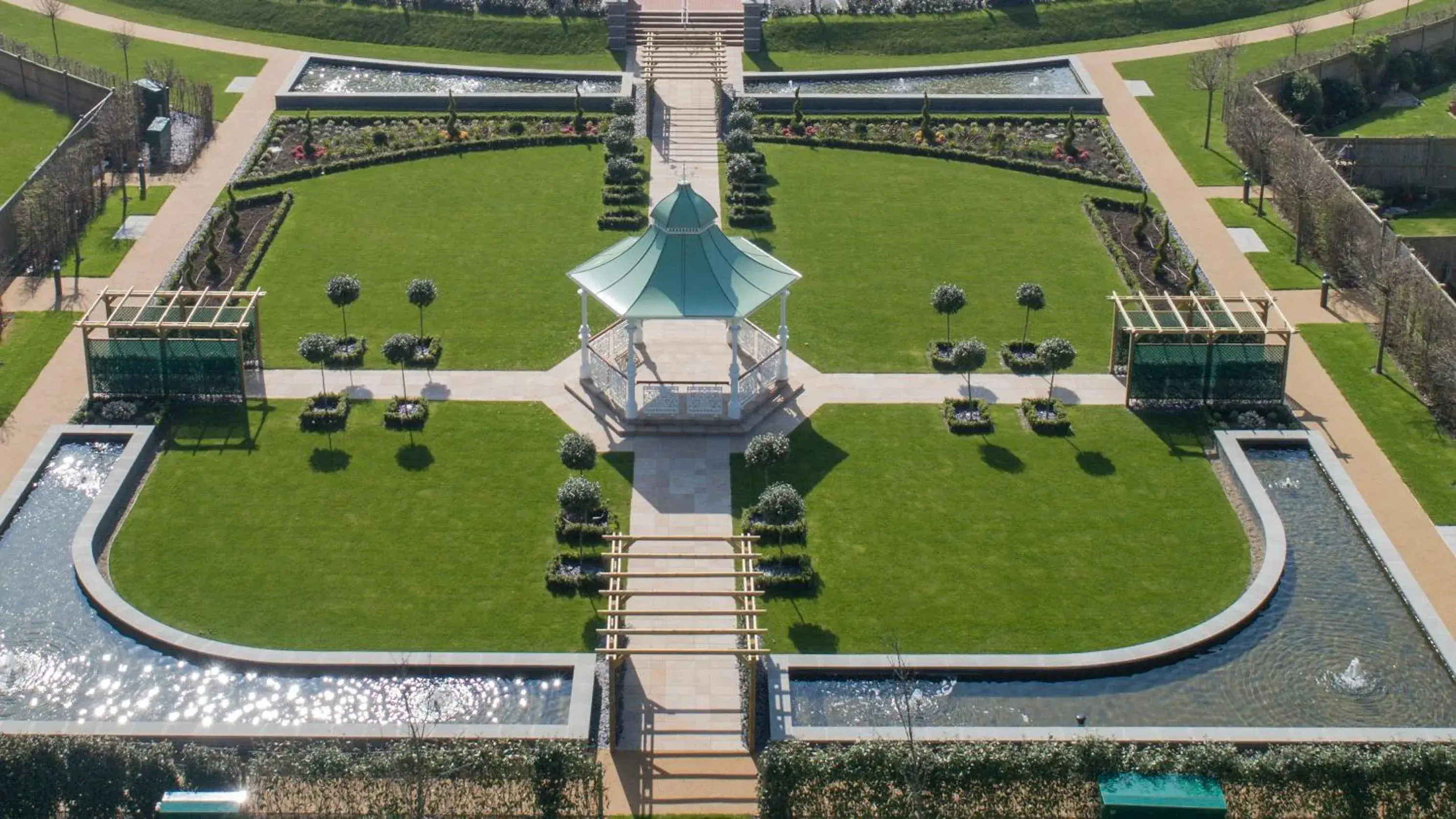 Bird's eye view in Hythe Imperial Hotel, Spa & Golf Bird's eye view in Hythe Imperial Hotel, Spa & Golf