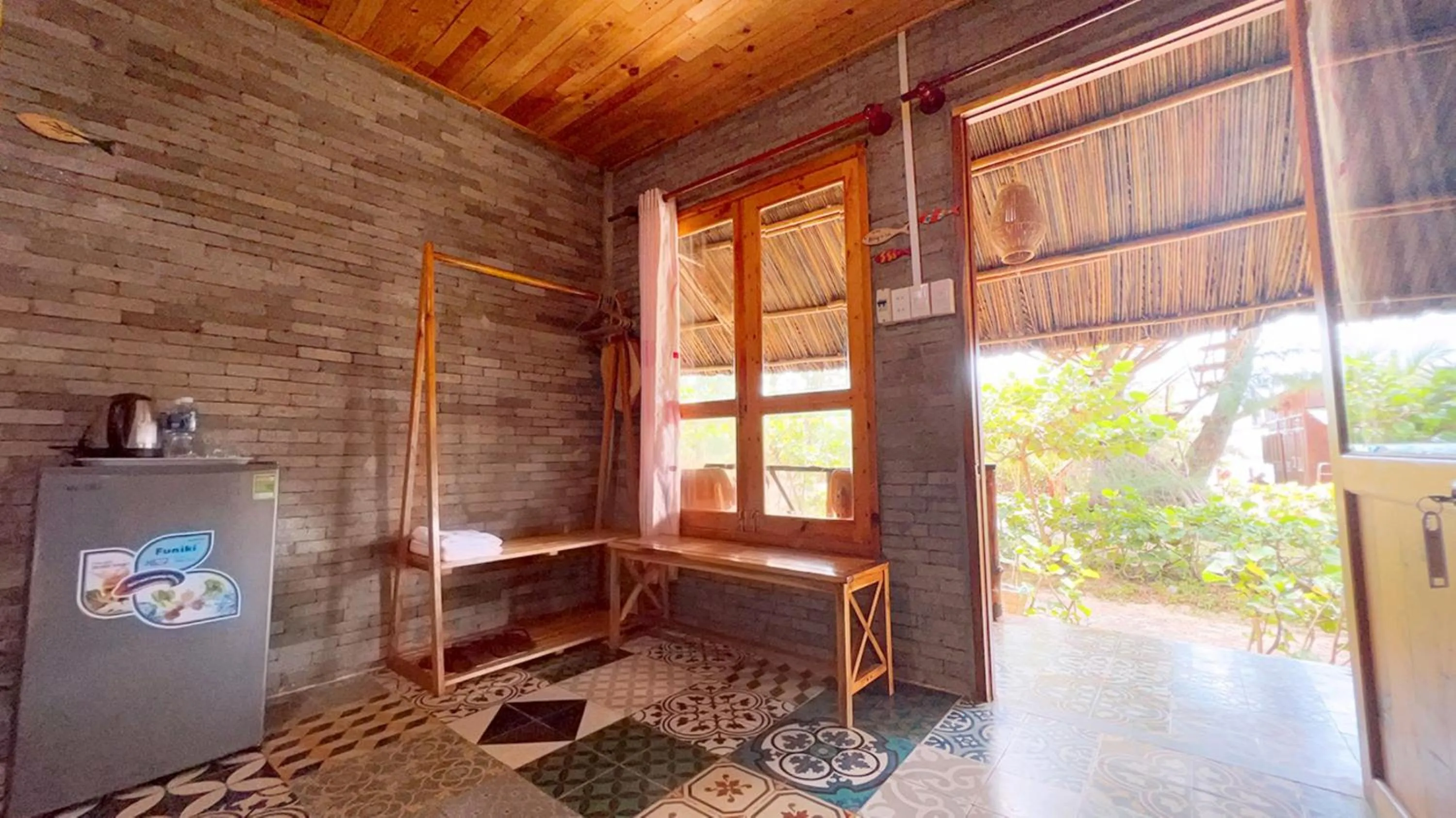 Decorative detail in Me bungalow beach resort