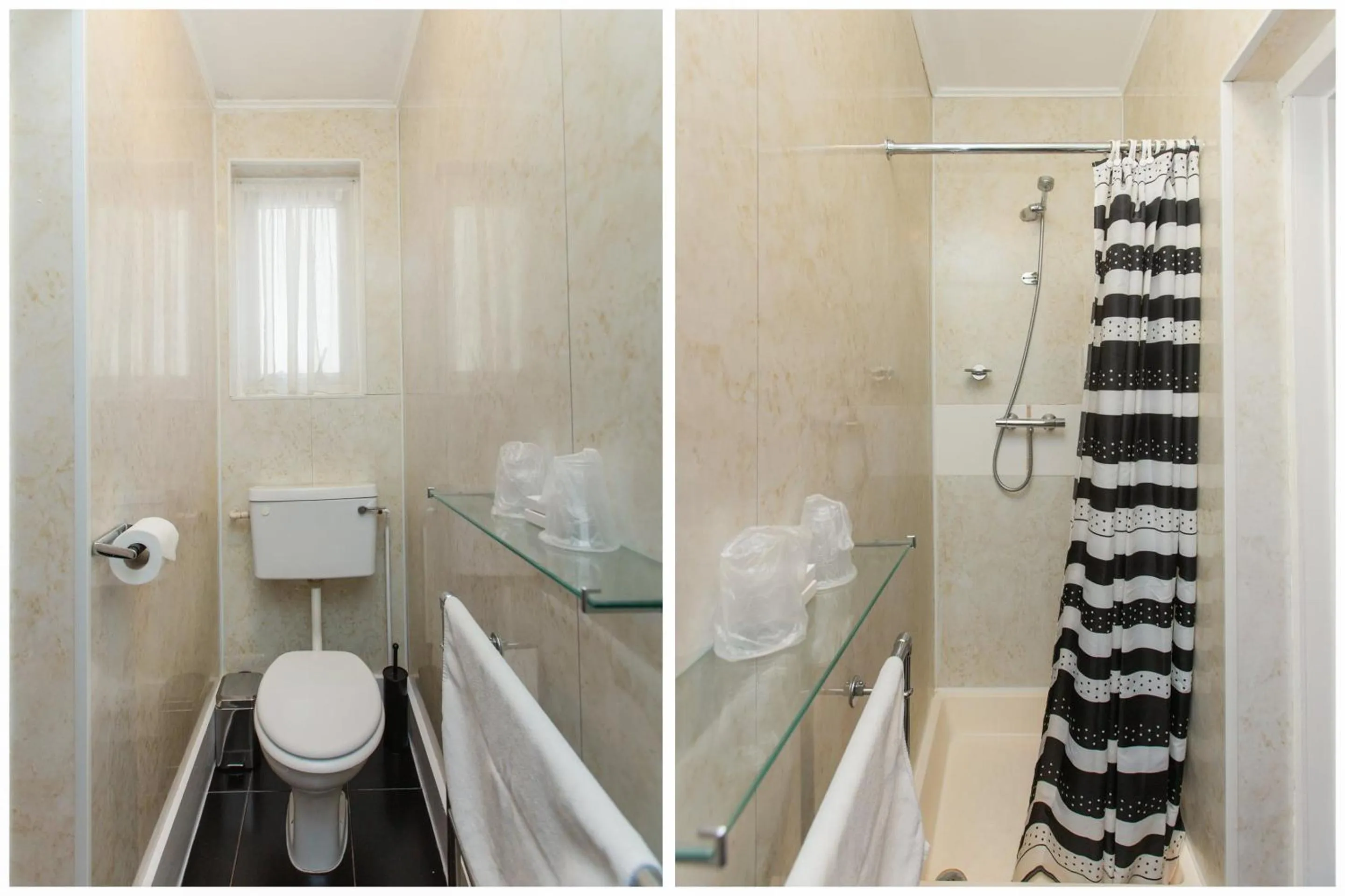 Bathroom in OYO Stade Court Hotel